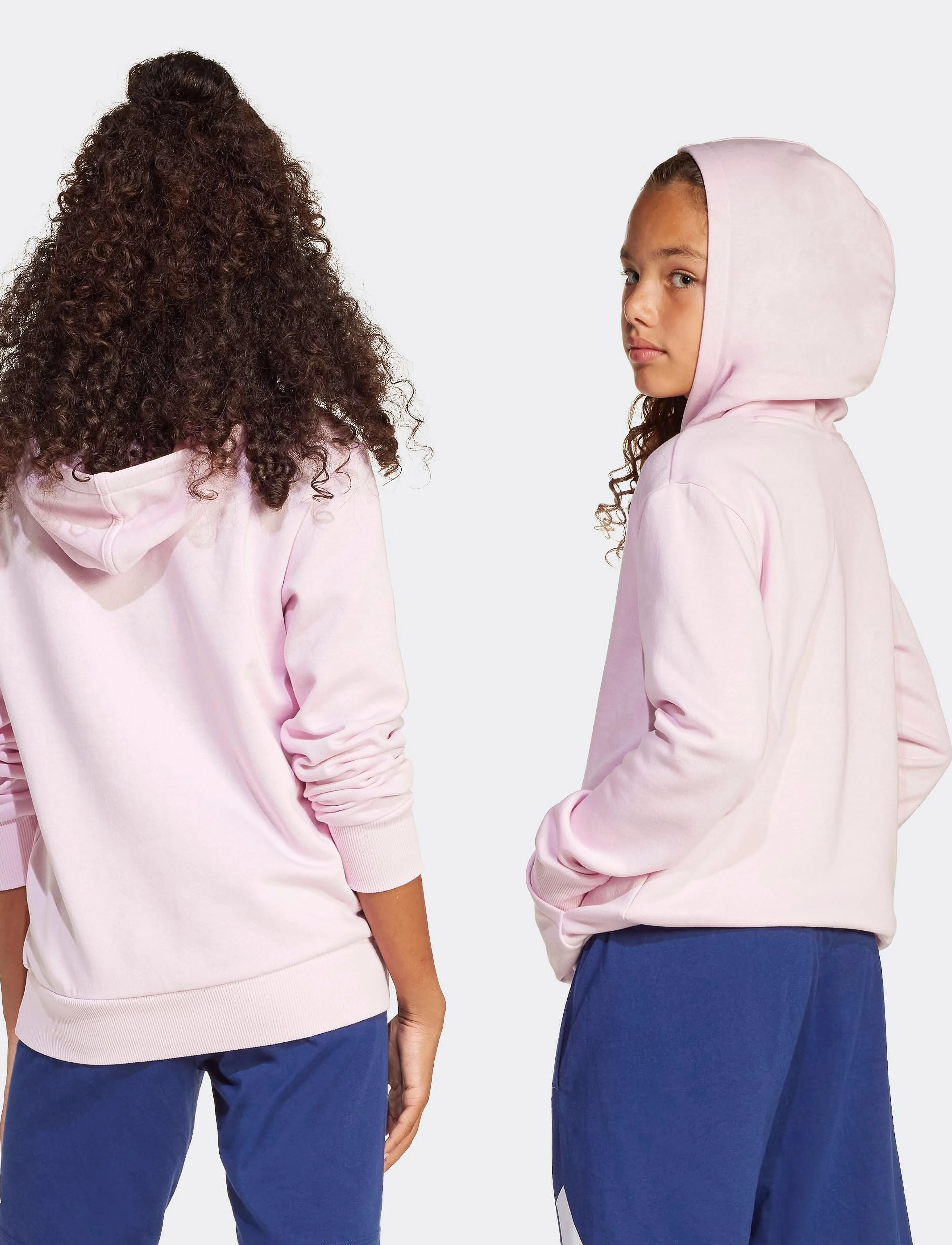 adidas Sportswear - J SL FL HD 225 - hættetrøjer - clpink/white - 3