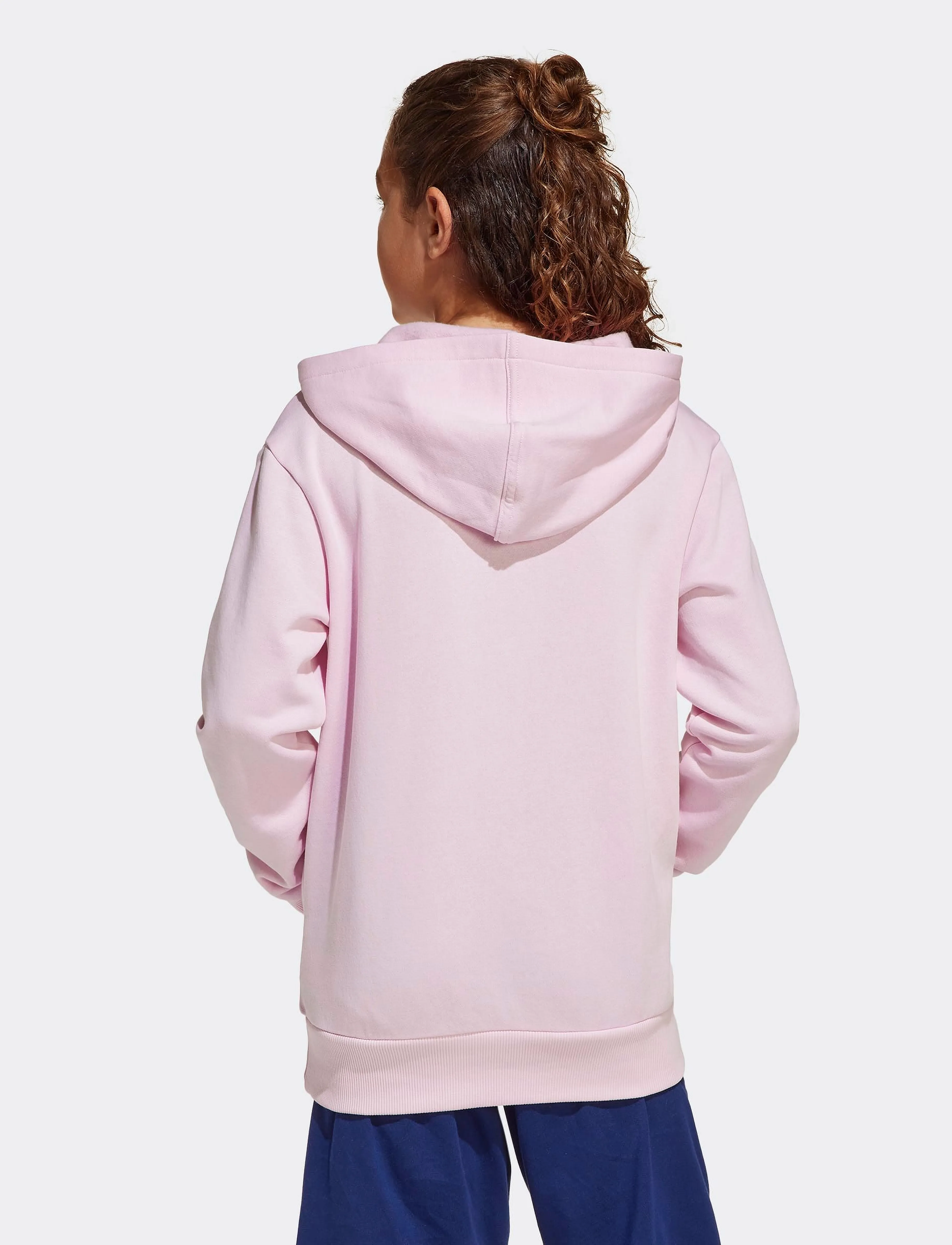 adidas Sportswear - J SL FL HD 225 - hættetrøjer - clpink/white - 4