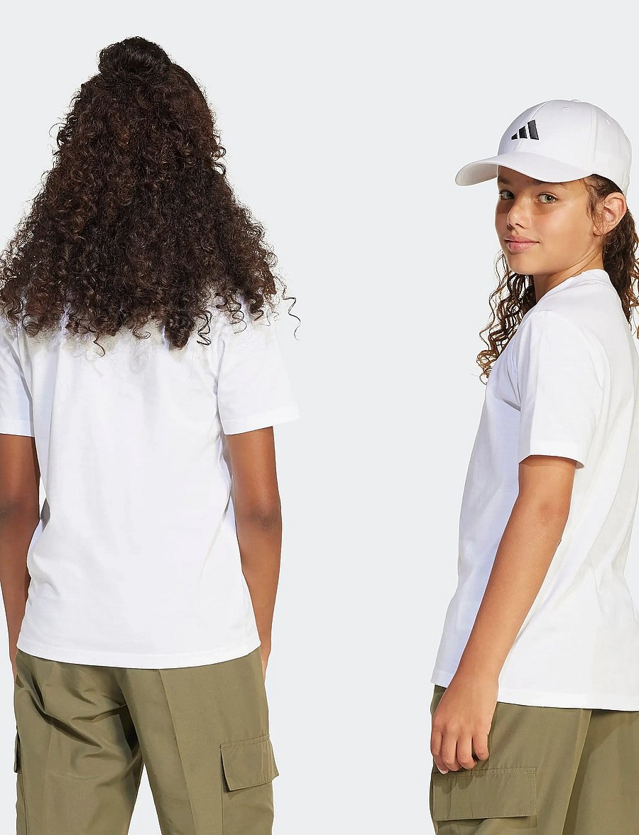 adidas Sportswear - J SL TEE 160 - kurzärmelig - white/black - 3