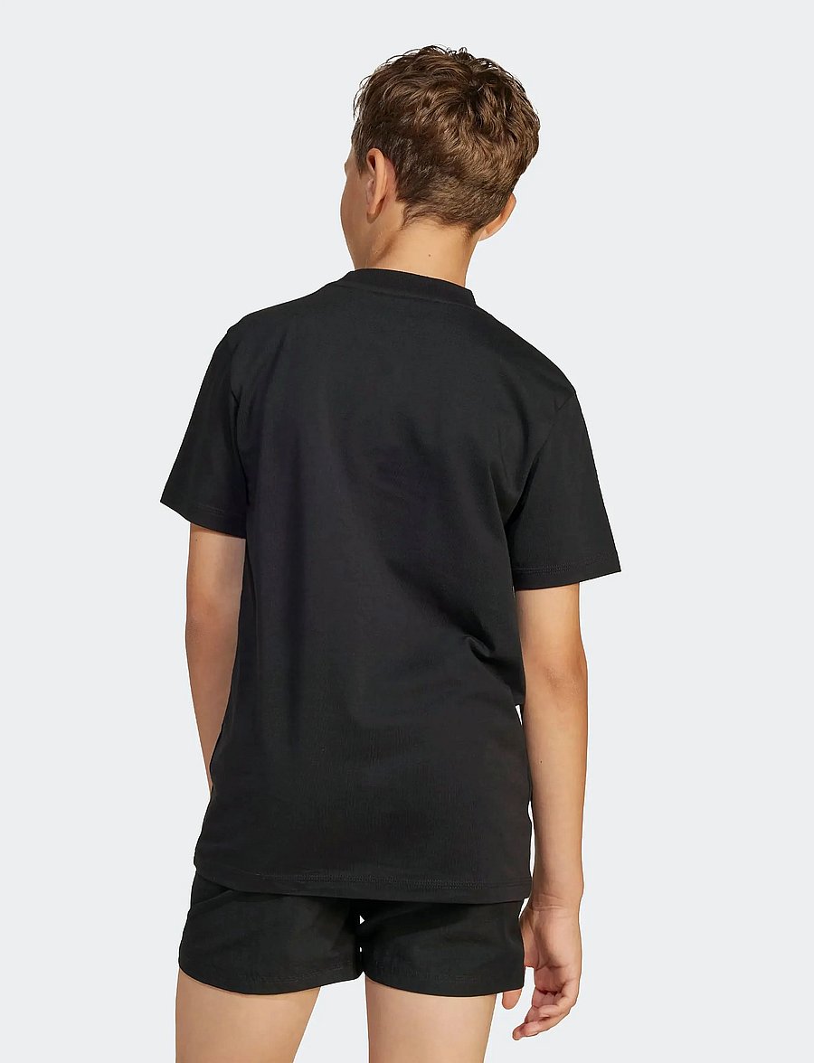 adidas Sportswear - J SL TEE 160 - lühikeste varrukatega t-särgid - black/white - 4