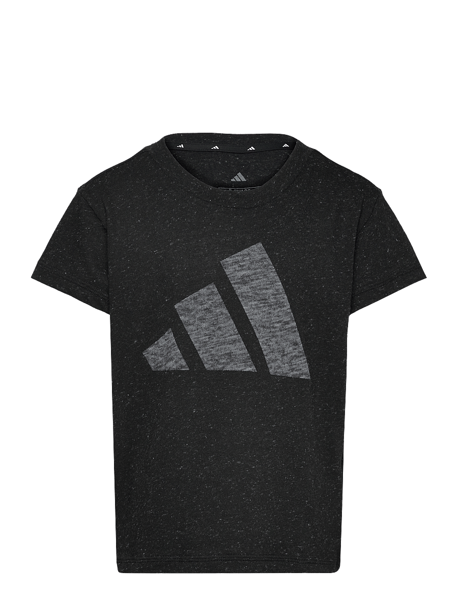 adidas Sportswear - JG BL WIN TEE - kurzärmelig - black/white - 1