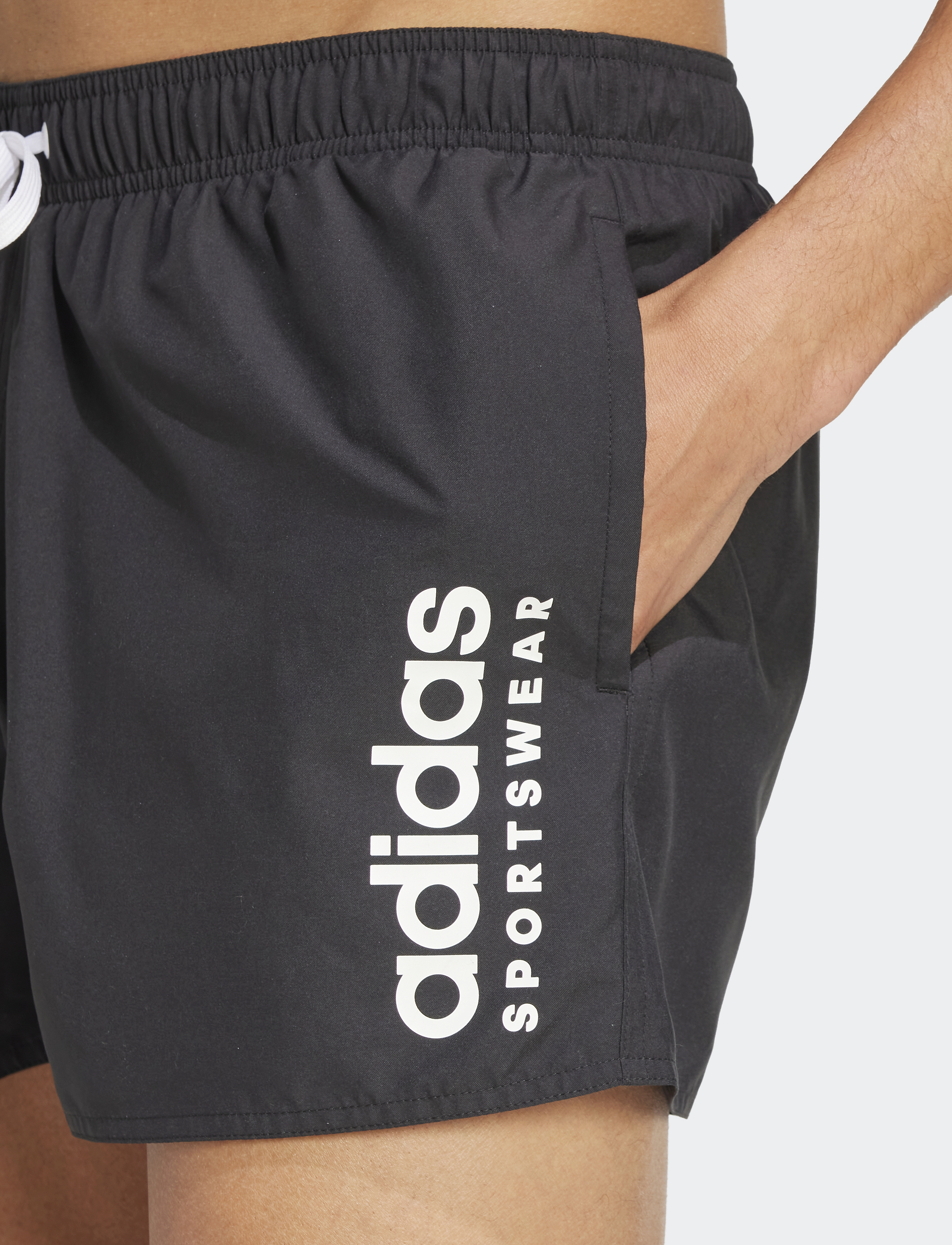 adidas Sportswear - Ess L Clx Vsl - badebukser - black - 5