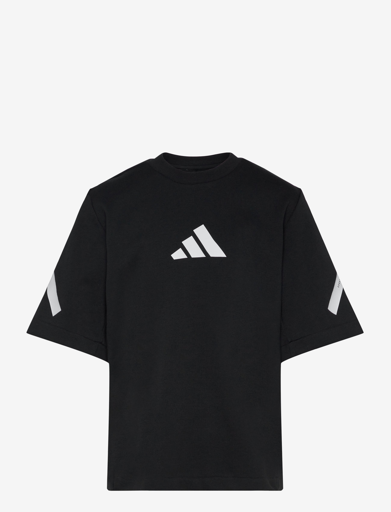 adidas Sportswear - J ZNE TEE - lühikeste varrukatega t-särgid - black/white - 1