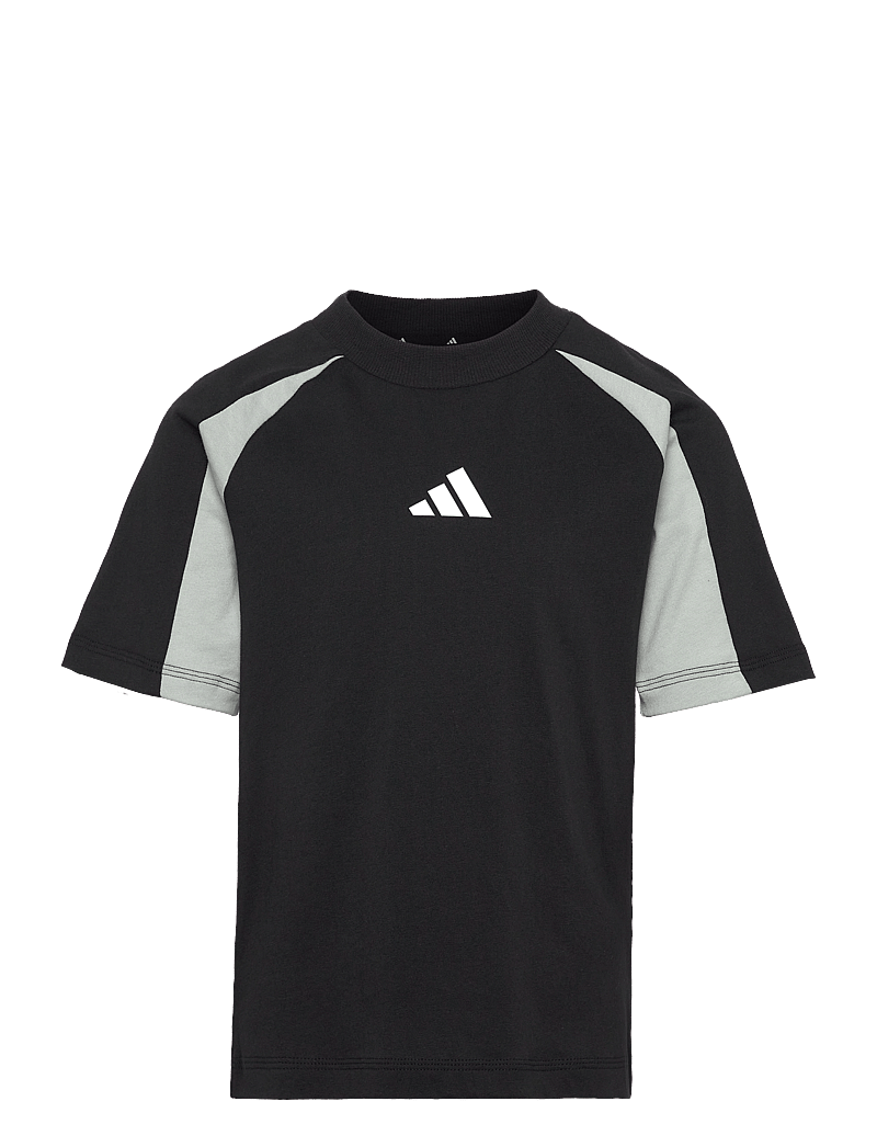 adidas Sportswear - J CB T - t-krekli ar īsām piedurknēm - black/wonsil/white - 1