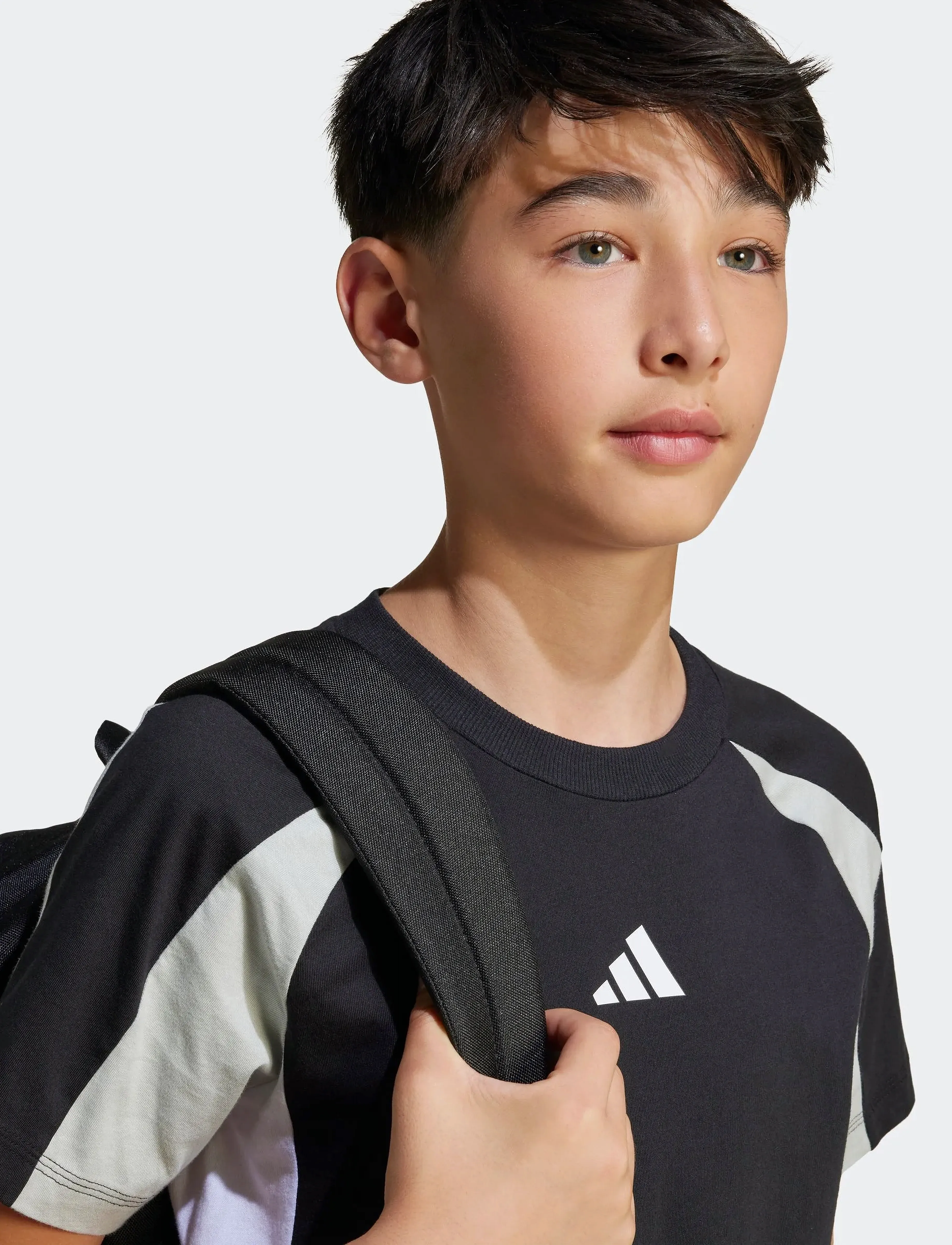 adidas Sportswear - J  CB T - kurzärmelig - black/wonsil/white - 3