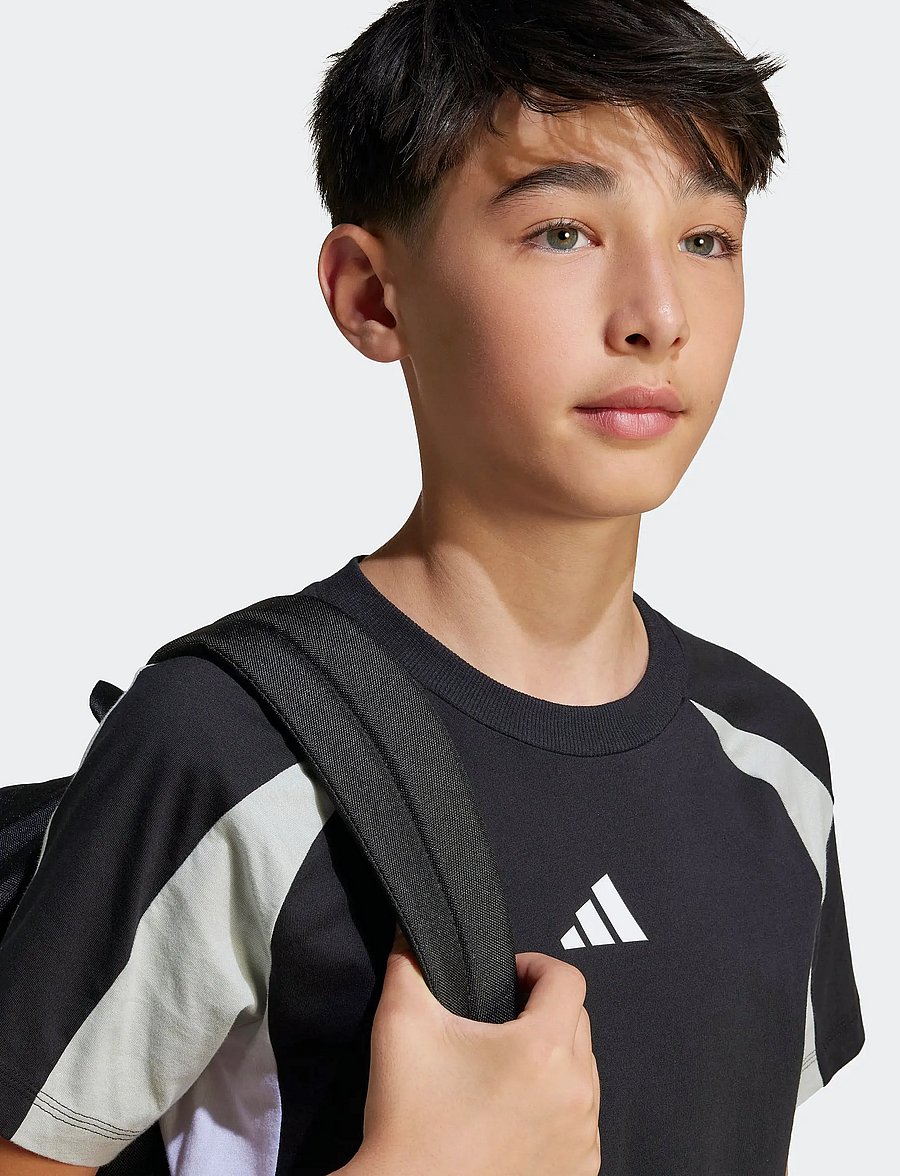 adidas Sportswear - J CB T - kurzärmelig - black/wonsil/white - 3