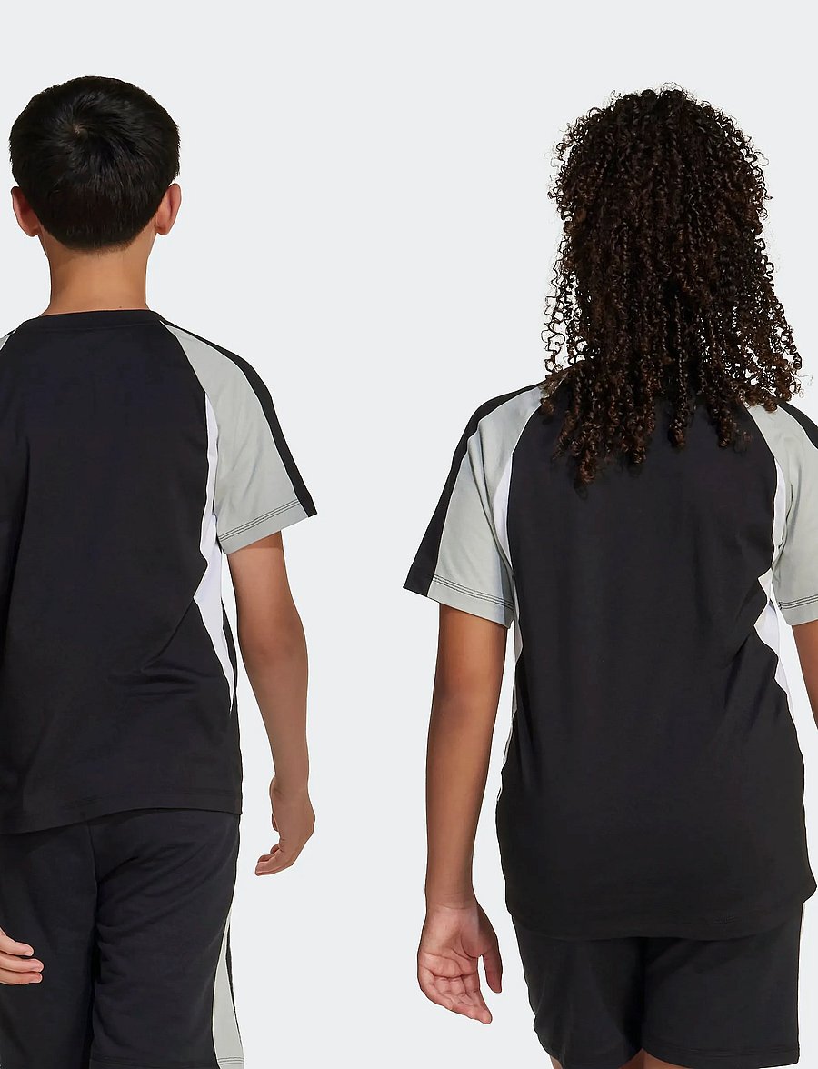 adidas Sportswear - J CB T - kurzärmelig - black/wonsil/white - 4