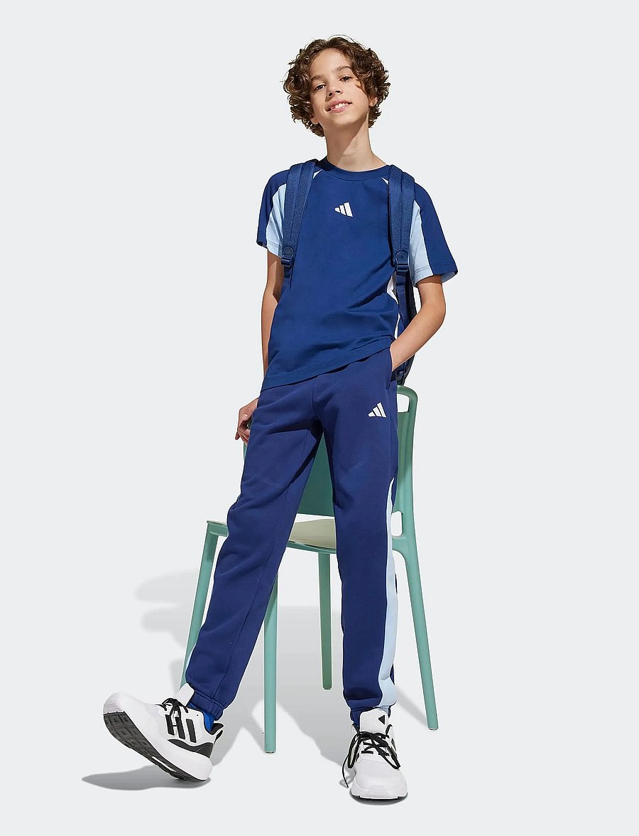 adidas Sportswear - J CB T - kurzärmelig - dkblue/globlu/white - 0