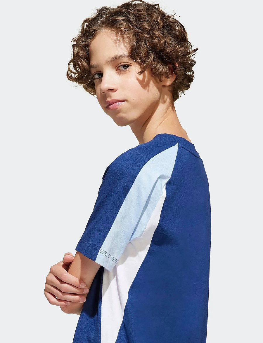 adidas Sportswear - J CB T - kurzärmelig - dkblue/globlu/white - 3