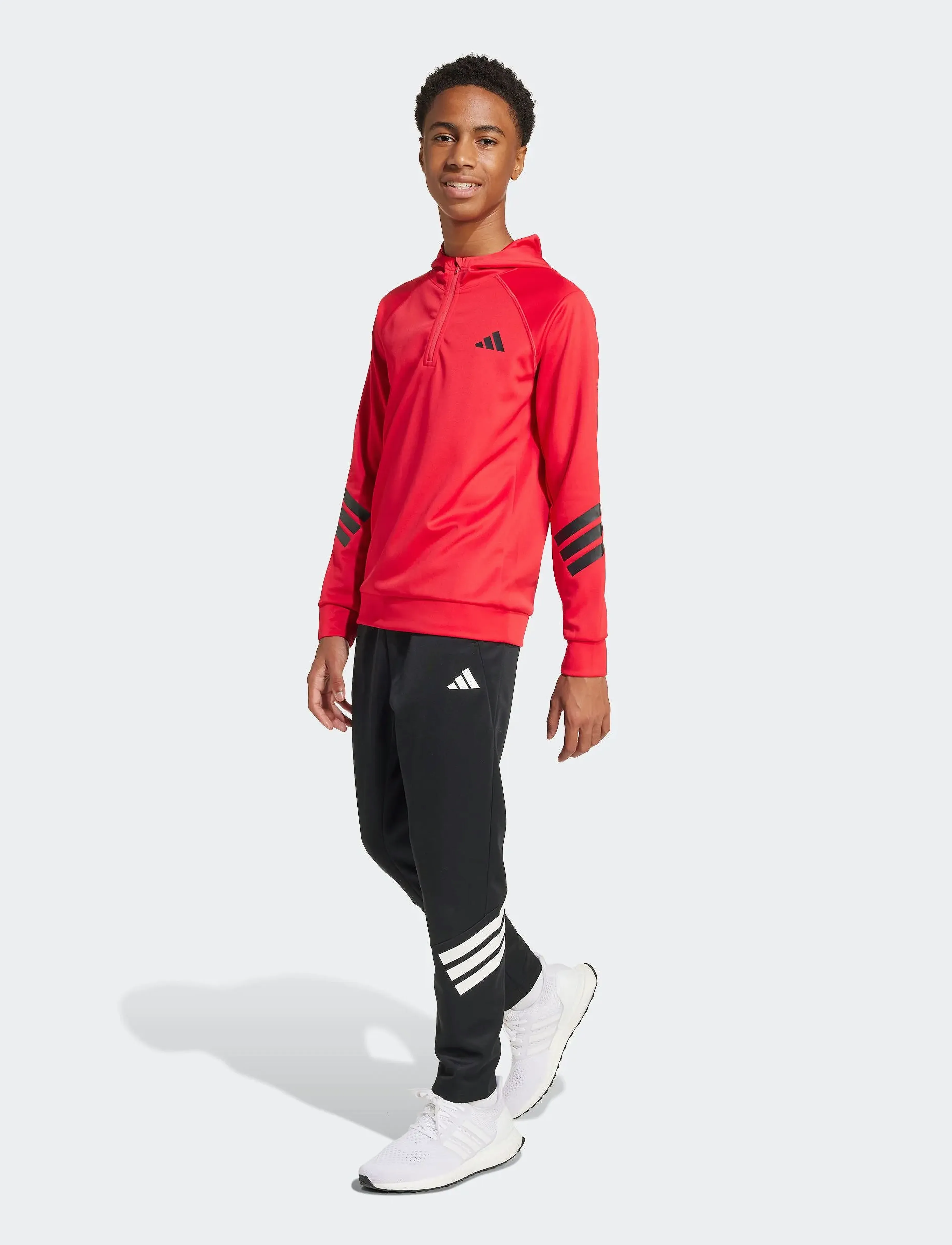 adidas Sportswear - J SPR HOODIE - purrub/black - 4