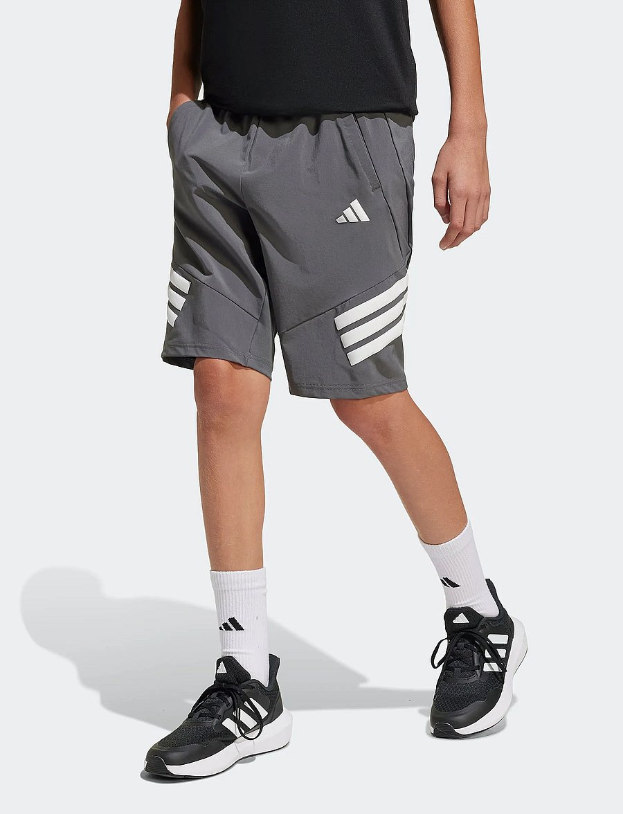 adidas Sportswear - J SPR SHORTS - grefiv/white - 0