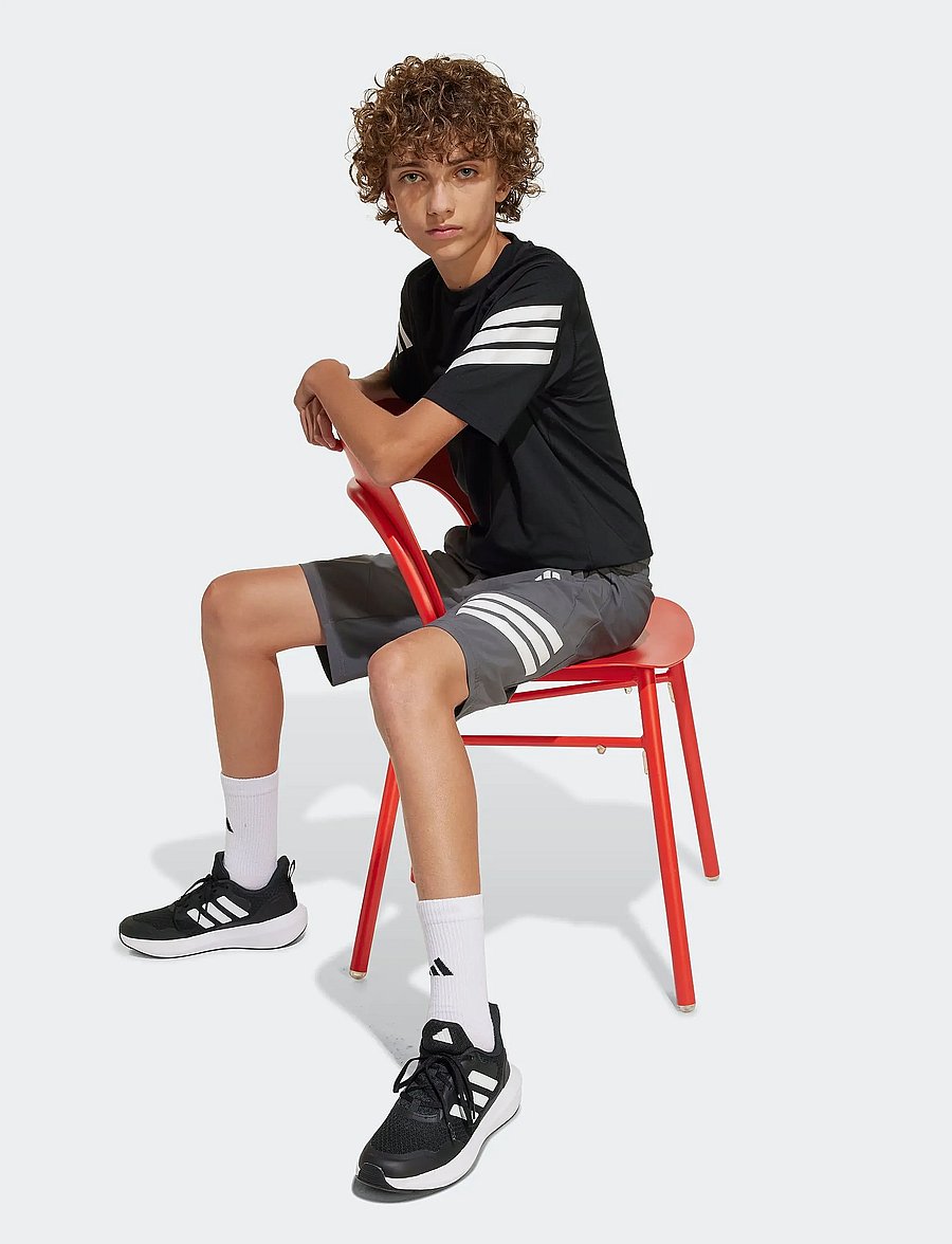 adidas Sportswear - J SPR SHORTS - grefiv/white - 5