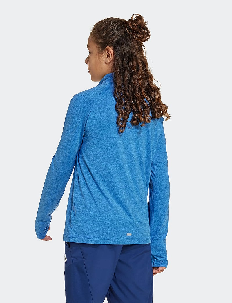 adidas Sportswear - J GT PZ ZIP LS - spordisärgid - brcyan/royblu/refsil - 3