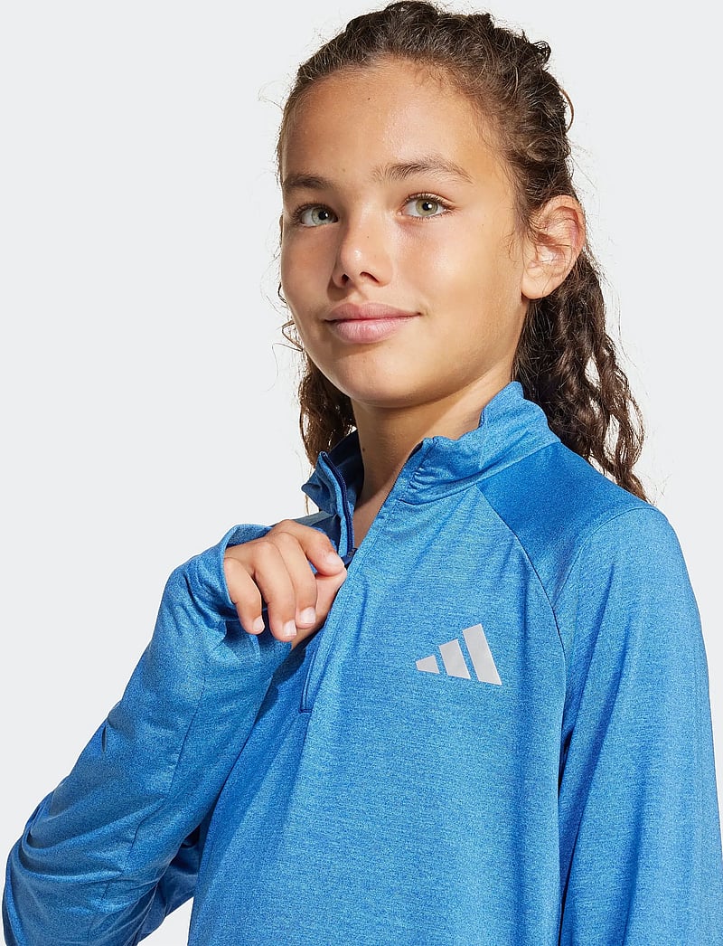 adidas Sportswear - J GT PZ ZIP LS - spordisärgid - brcyan/royblu/refsil - 5