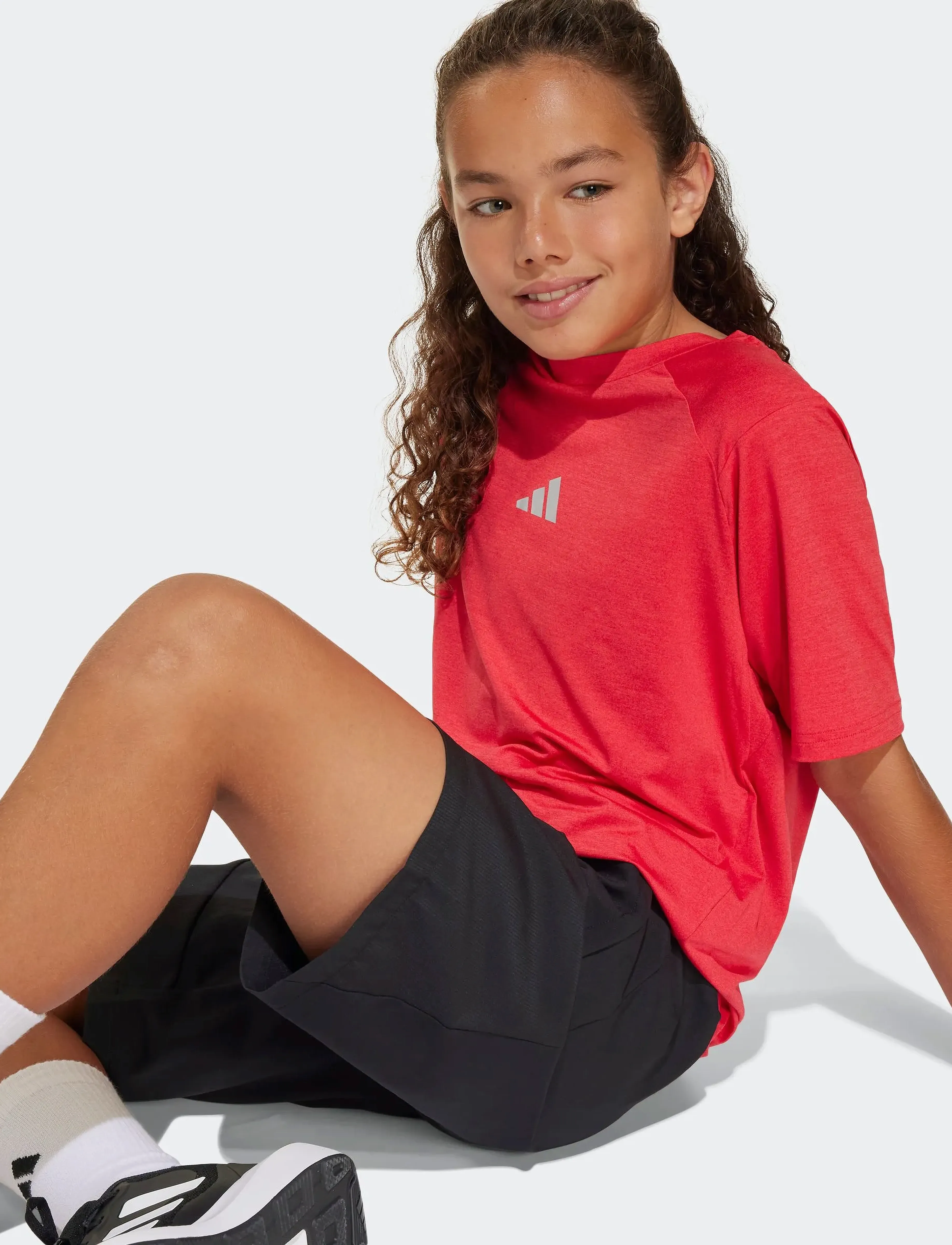 adidas Sportswear - J GT PZ TEE - hauts de sport - purrub/lucred/refsil - 4