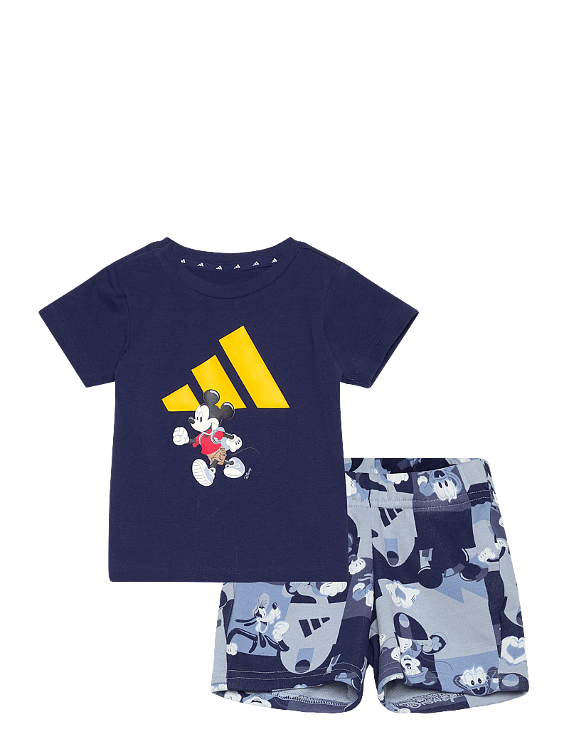 adidas Sportswear - I DY MM T SET - divdaļīgi komplekti - dkblue/creyel - 0