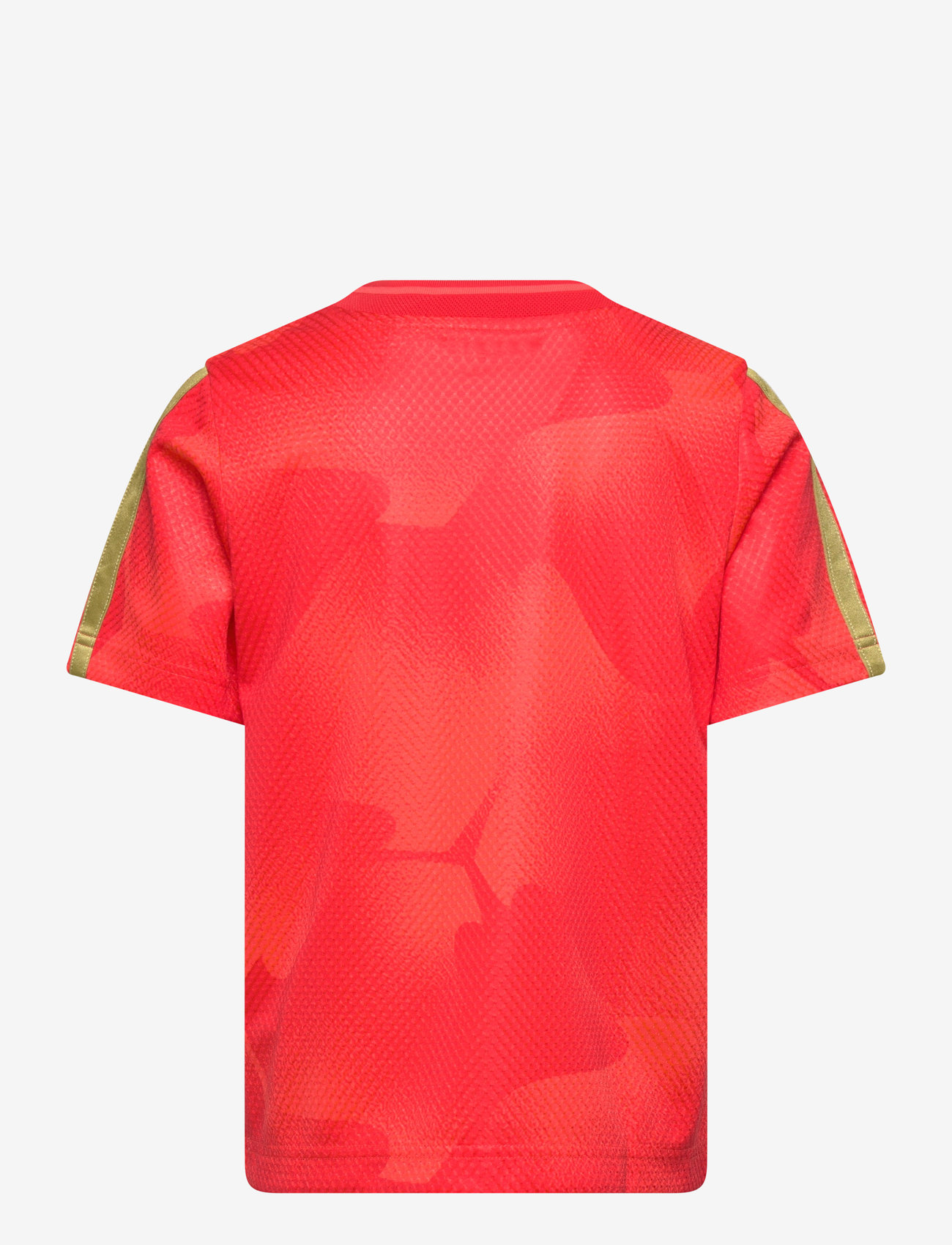 adidas Sportswear - J HOT COF TEE - vivred/goldmt - 2
