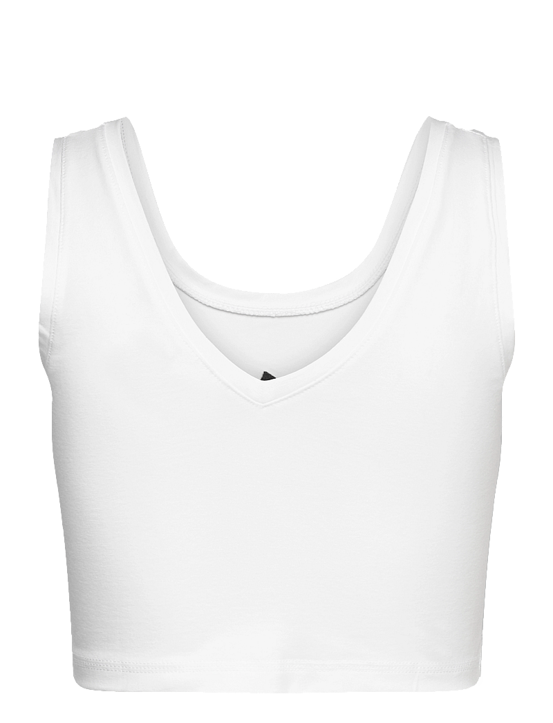 adidas Sportswear - W SL SJ TK - crop tops - white/black - 2