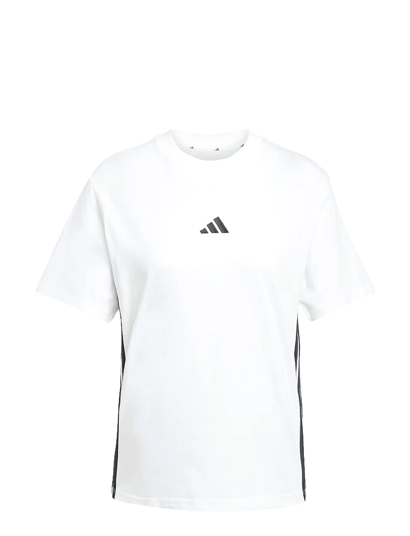 adidas Sportswear - W 3S SJ T - t-shirts - white/black - 1