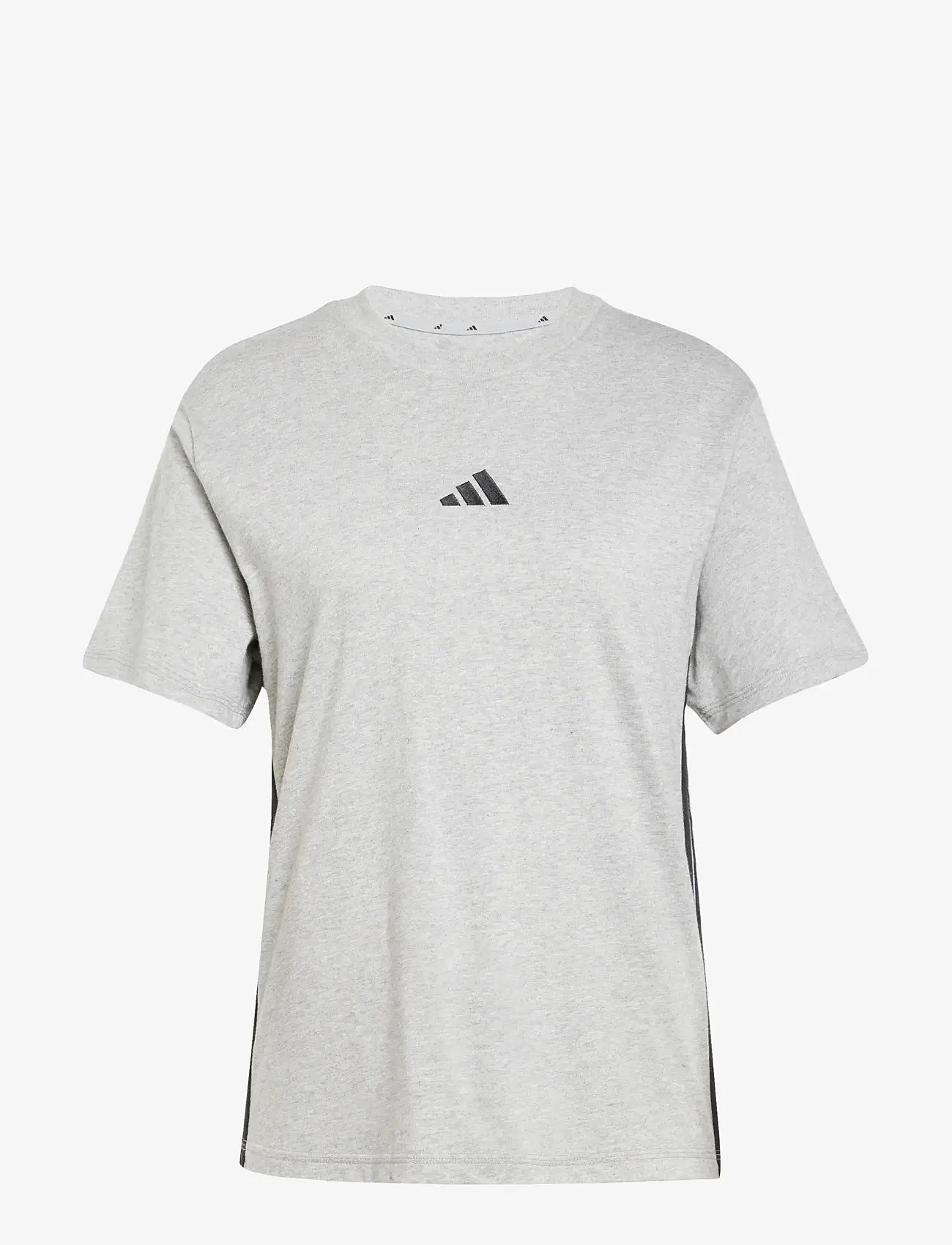 adidas Sportswear - W 3S SJ T - t-shirts - mgreyh/black - 1