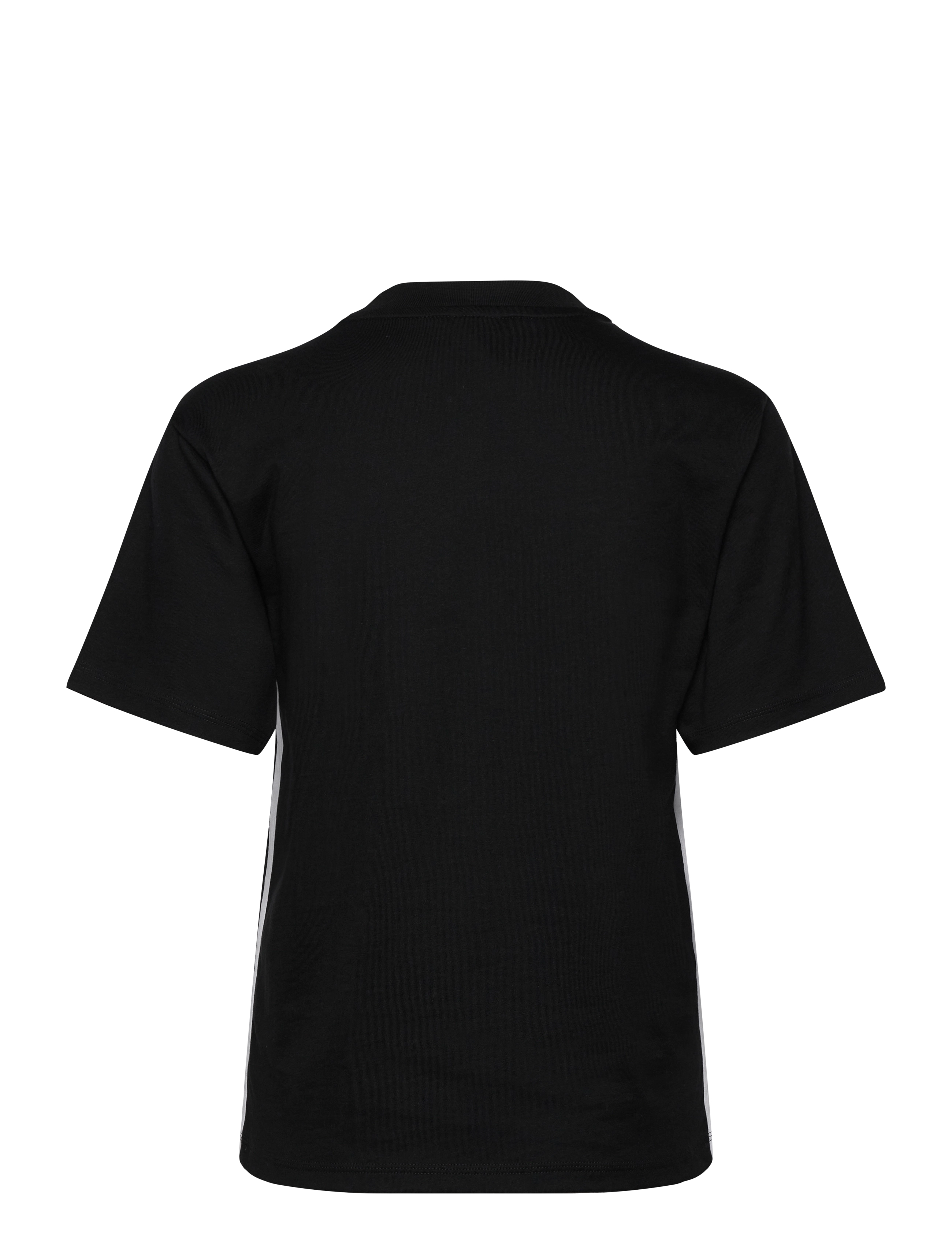 adidas Sportswear - W 3S SJ T - t-shirts - black/white - 2