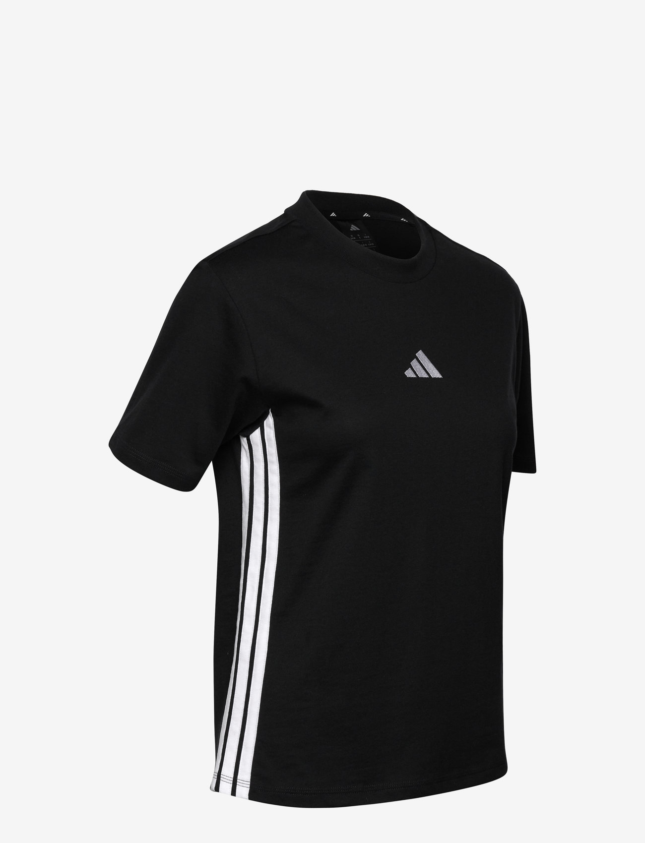 adidas Sportswear - W 3S SJ T - t-shirts - black/white - 3