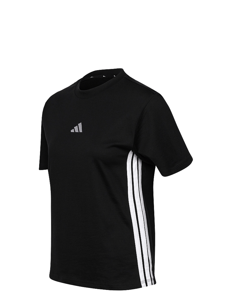 adidas Sportswear - W 3S SJ T - t-shirts - black/white - 4