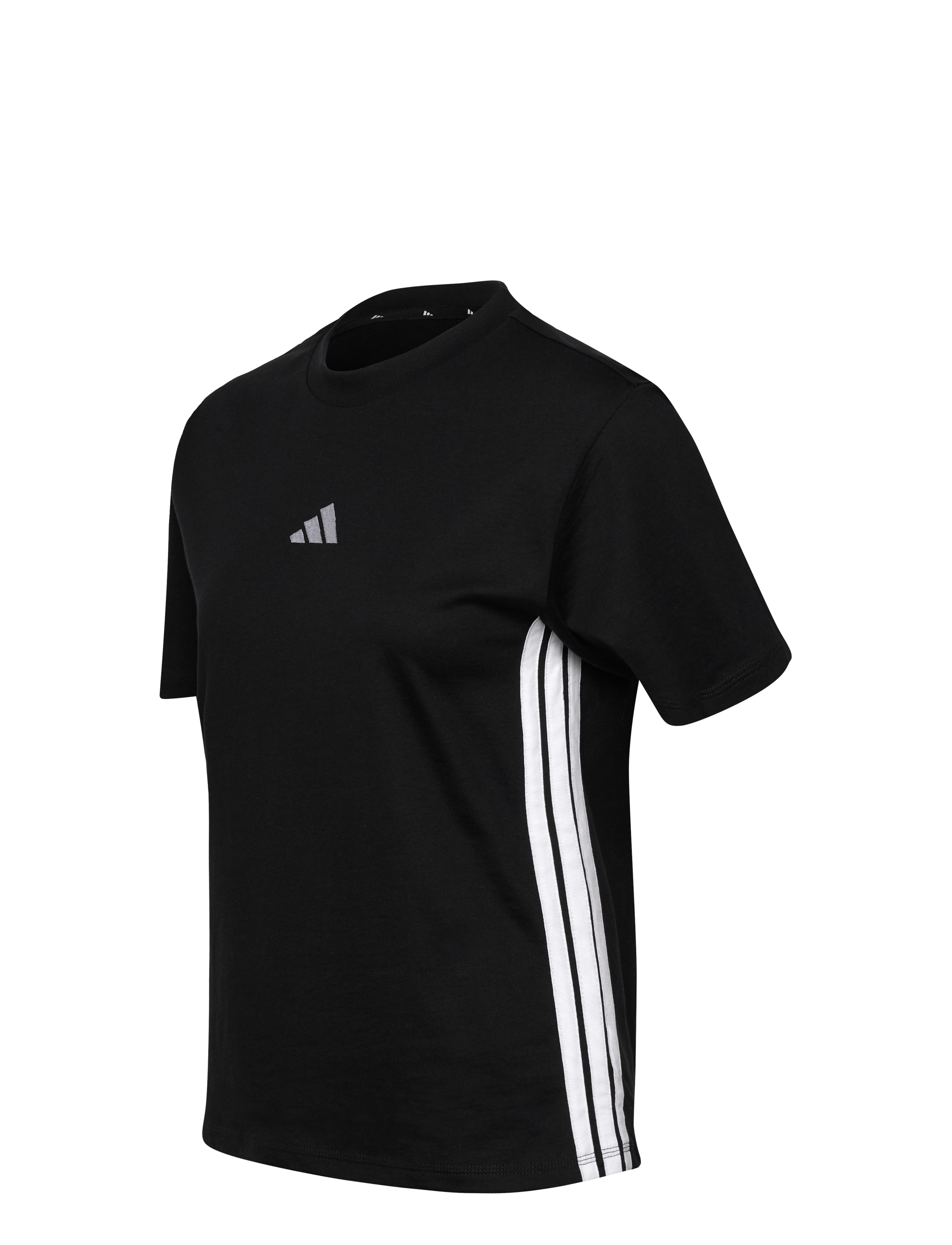 adidas Sportswear - W 3S SJ T - t-shirts - black/white - 4