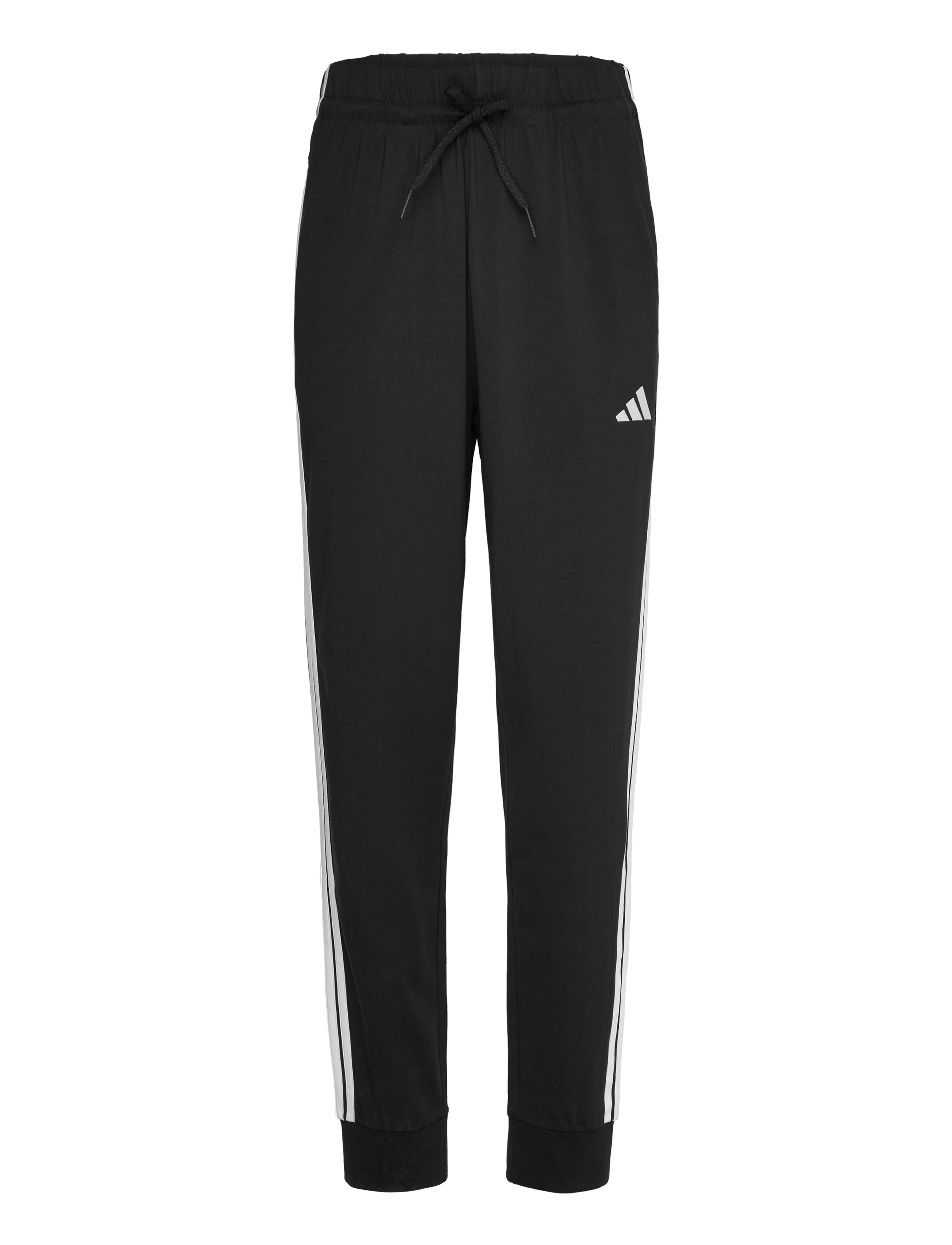 adidas Sportswear W 3S SJ JOGGER - Sweatpants & Joggingbukser - BLACK/WHITE / black