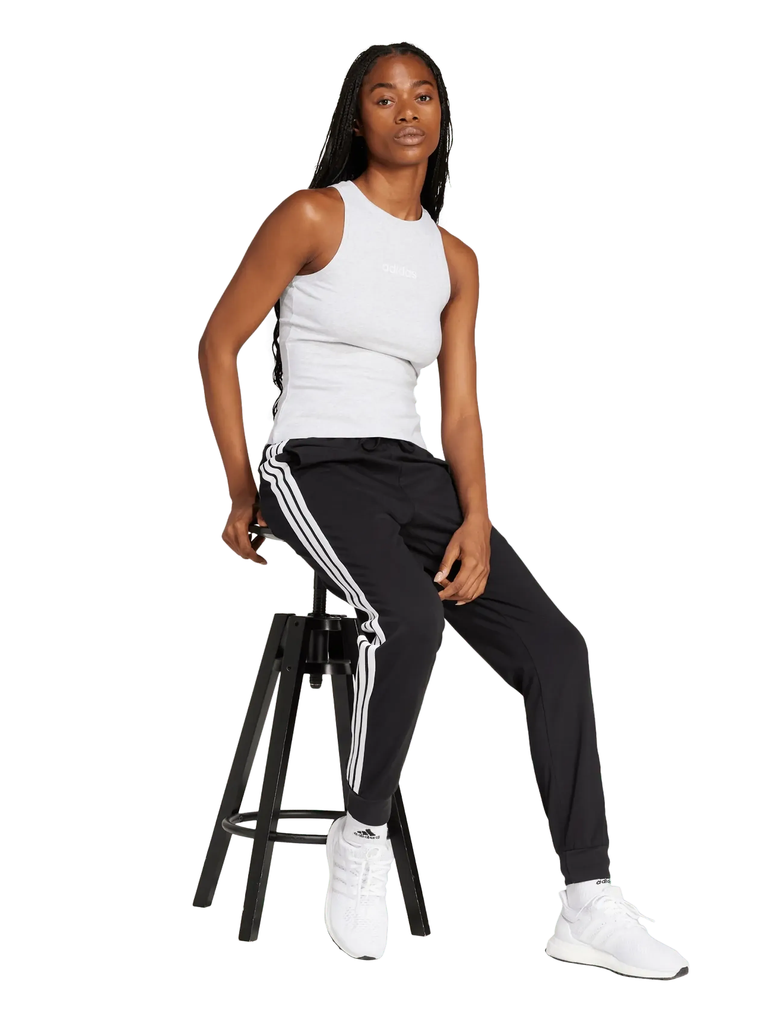 adidas Sportswear W 3S Sj Jogger, XS, Black, Sport Pants > Sport Sweatpants, Dame
