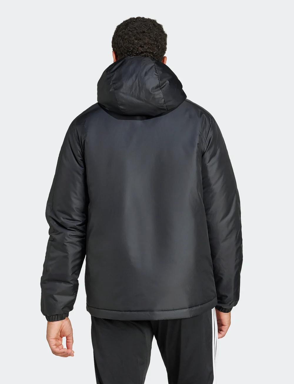 adidas Sportswear - ESS 3S INS HO J - sports jackets - black - 4