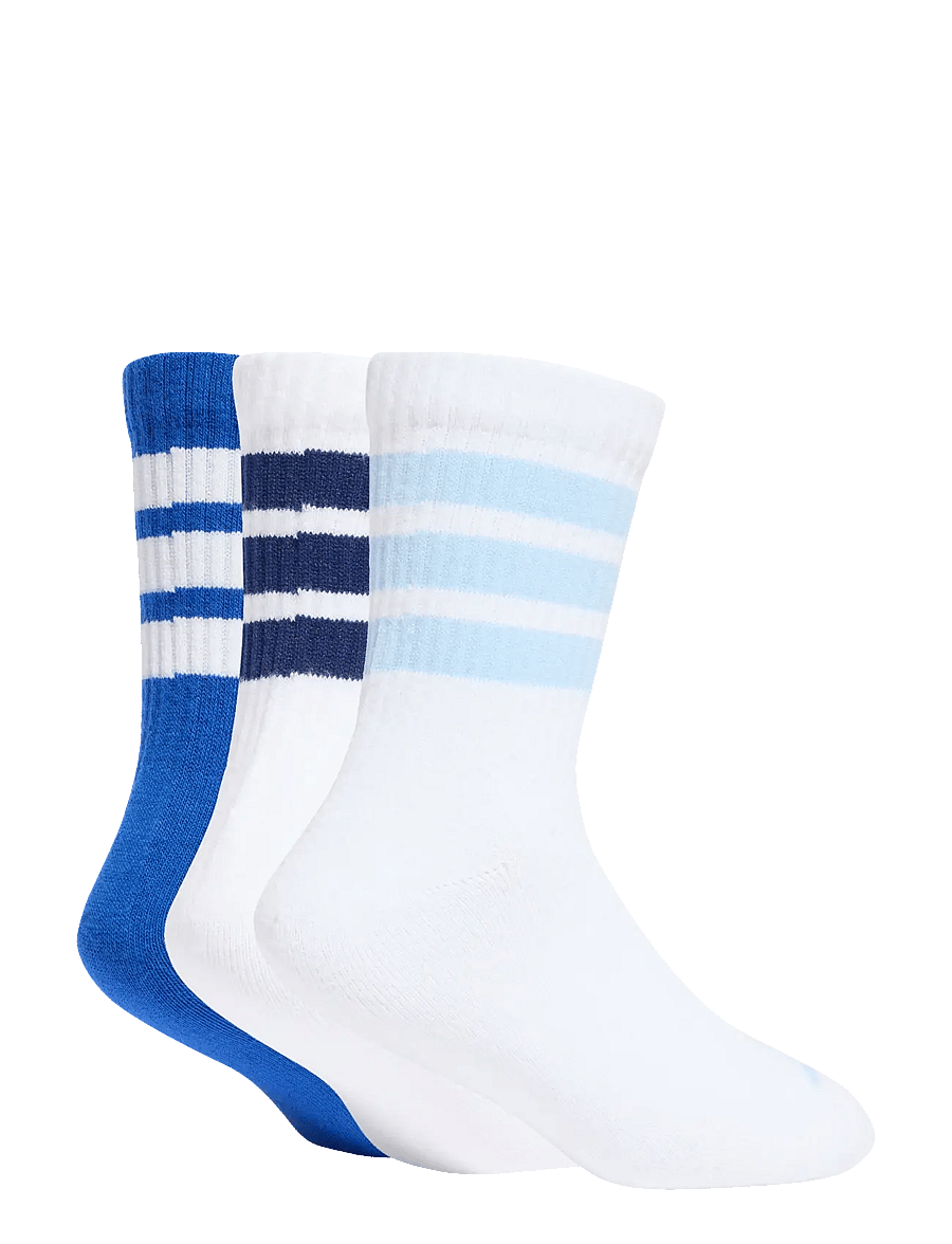 adidas Sportswear - LK RIB 3PP SO - strümpfe - white/white/royblu - 1