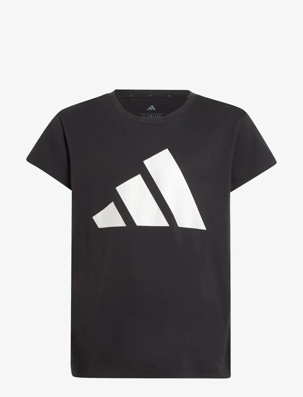 adidas Sportswear - JG GLAM T - kurzärmelig - black/silvmt - 1