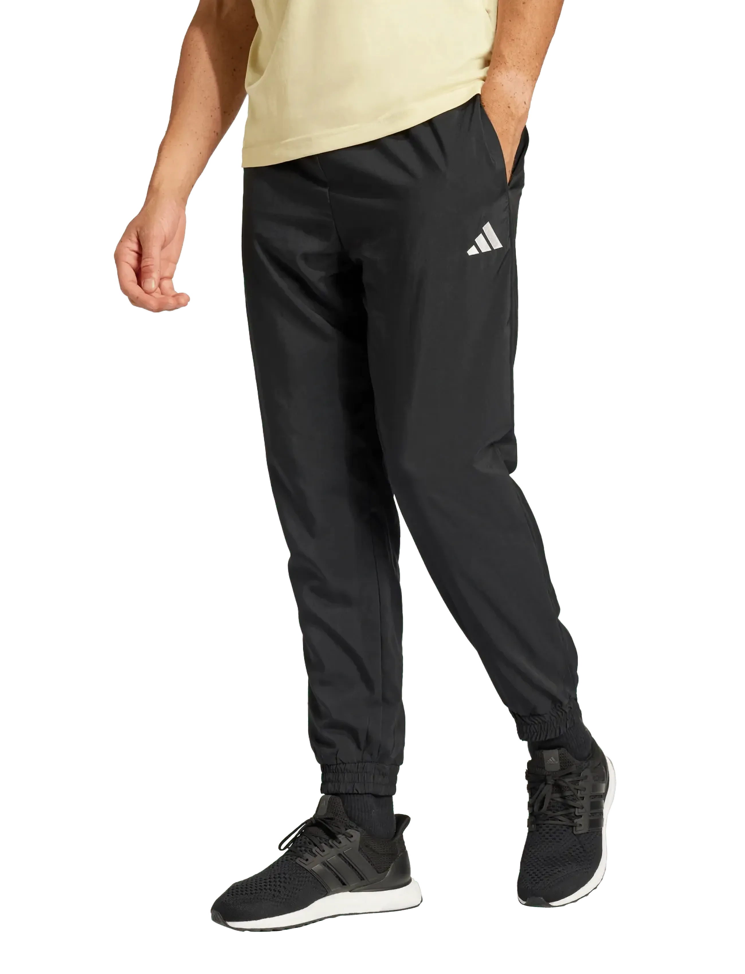 adidas Sportswear - M STANFRD E PT - pants - black/white - 3