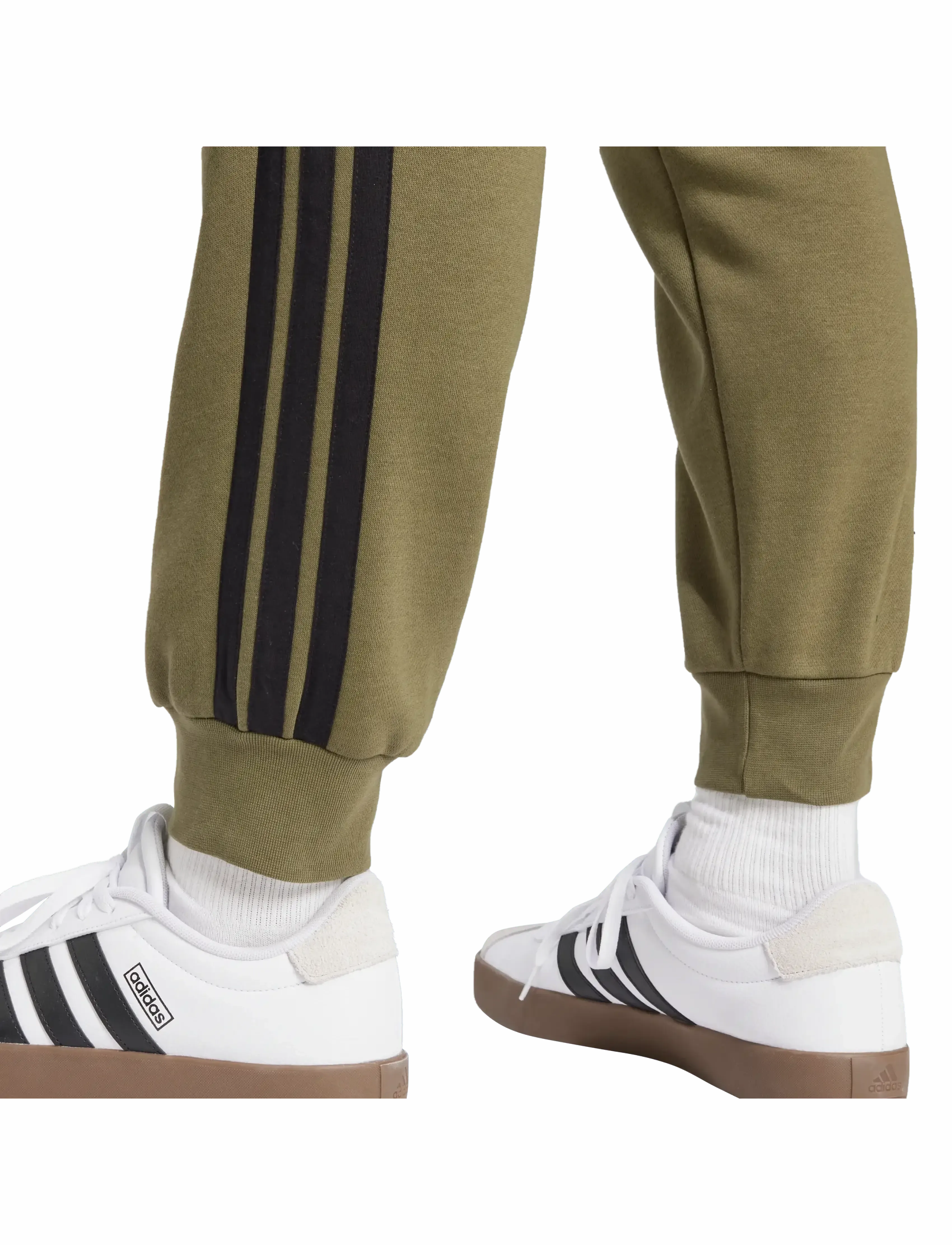 adidas Sportswear - M 3S FL TC PT - træningsbukser - olistr/black - 4