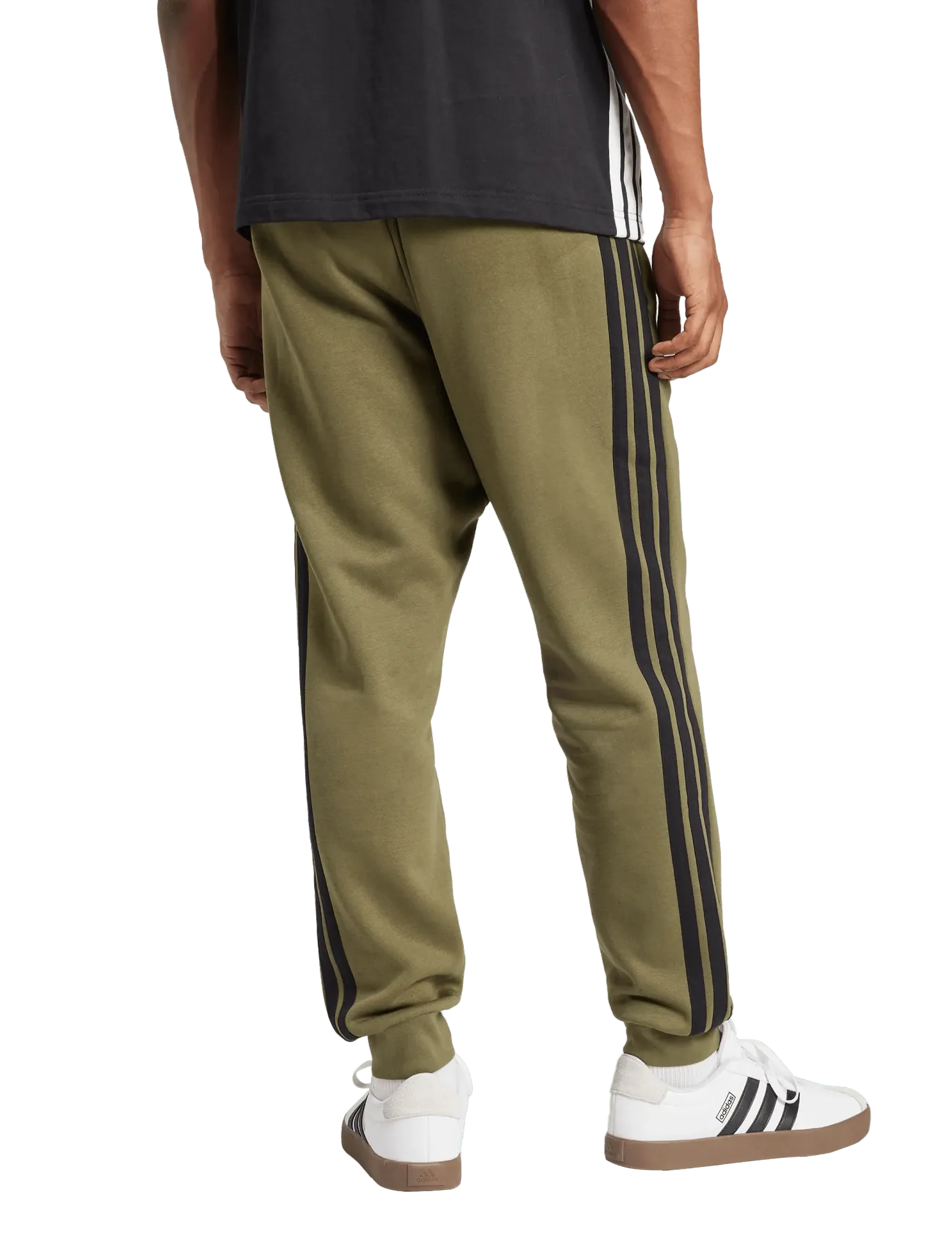 adidas Sportswear - M 3S FL TC PT - træningsbukser - olistr/black - 5
