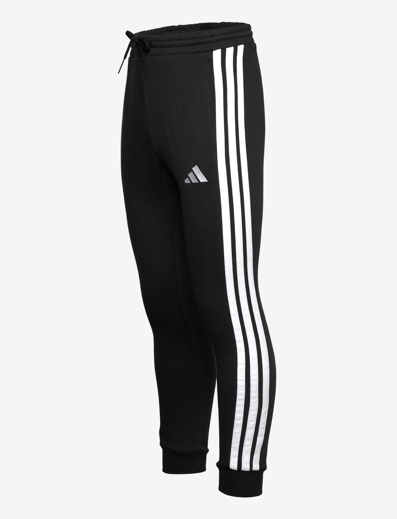 adidas Sportswear - M 3S FL TC PT - träningsbyxor - black/white - 3