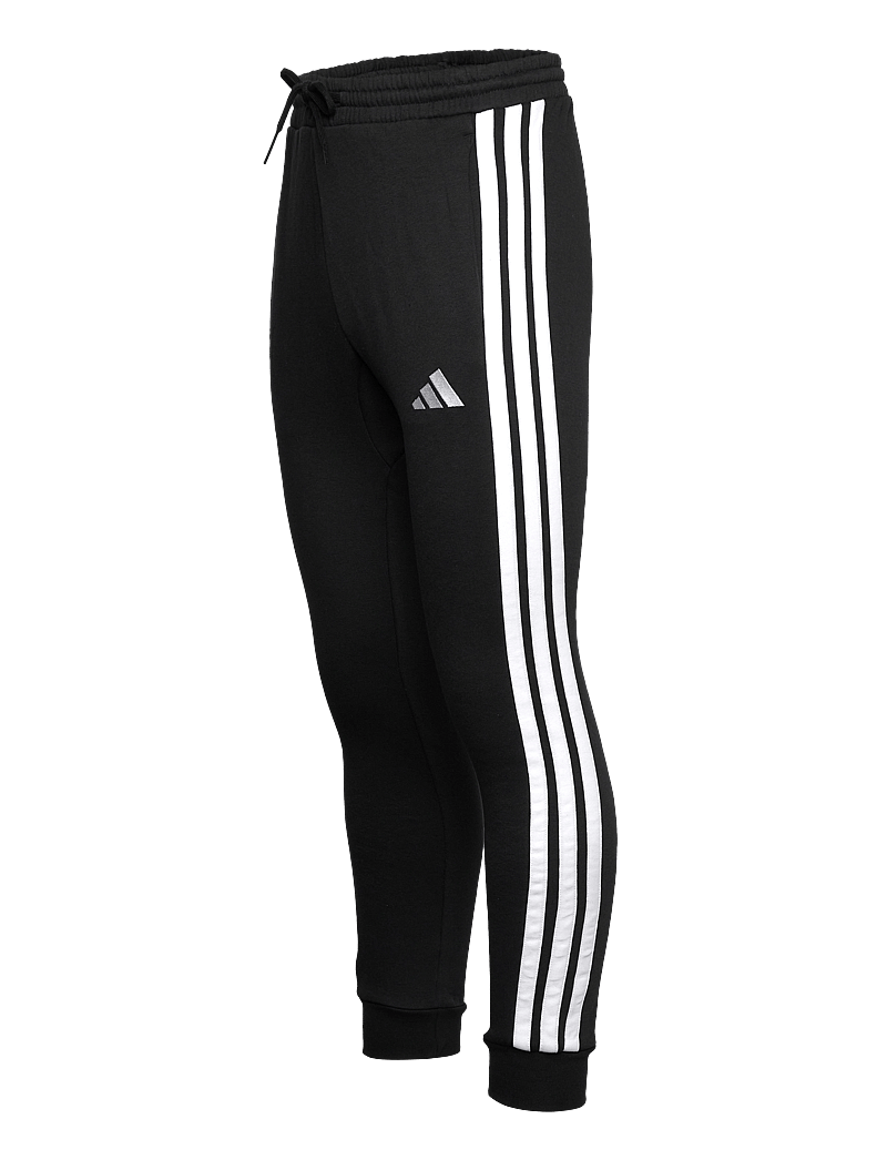 adidas Sportswear - M 3S FL TC PT - träningsbyxor - black/white - 3