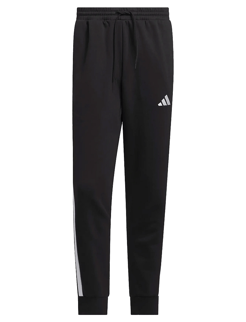 adidas Sportswear - M 3S FL TC PT - träningsbyxor - black/white - 5