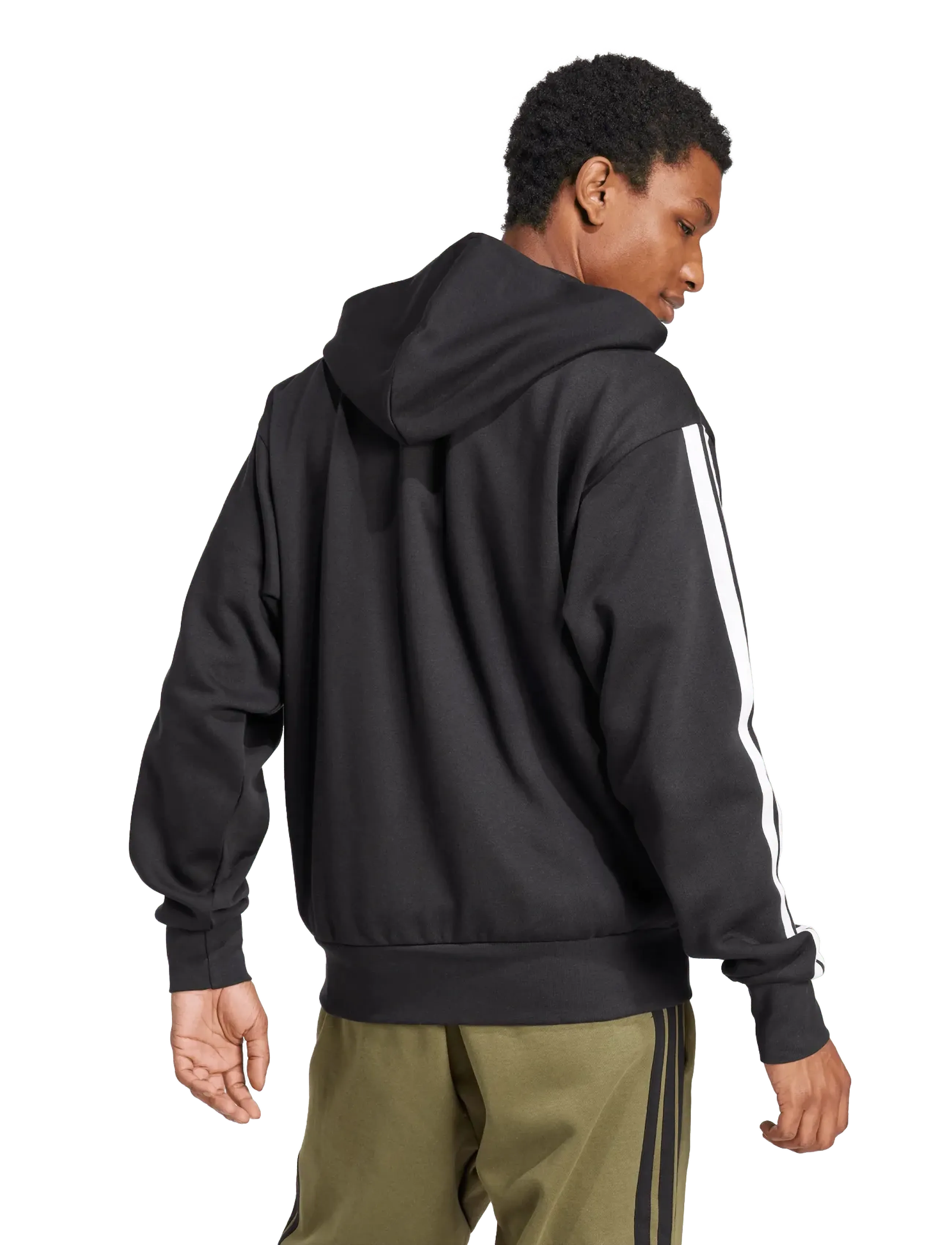 Adidas Sportswear M 3S Fl Fz Hd hoodies herr – bild 5