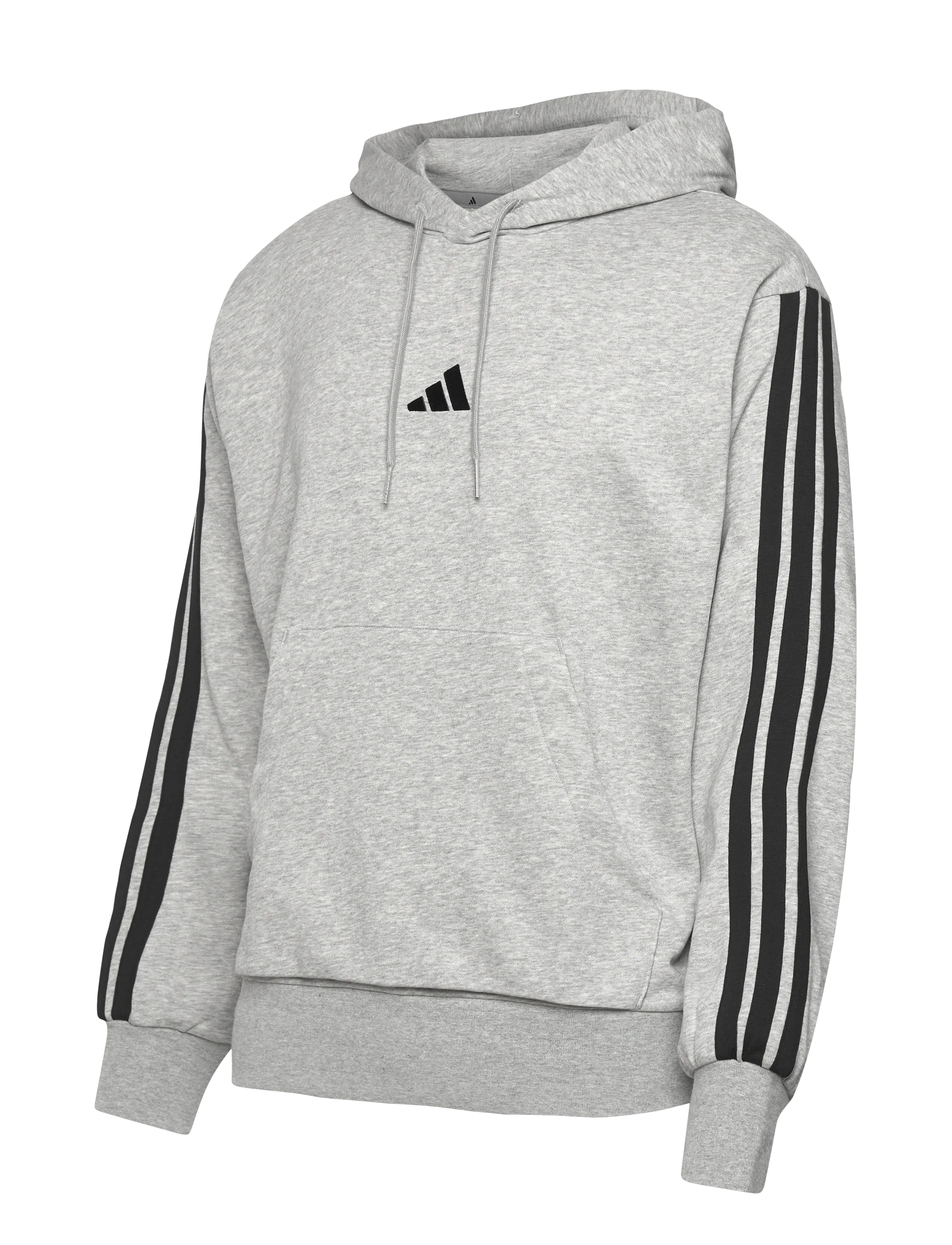adidas Sportswear - M 3S FT HD - huvtröjor - mgreyh/black - 3
