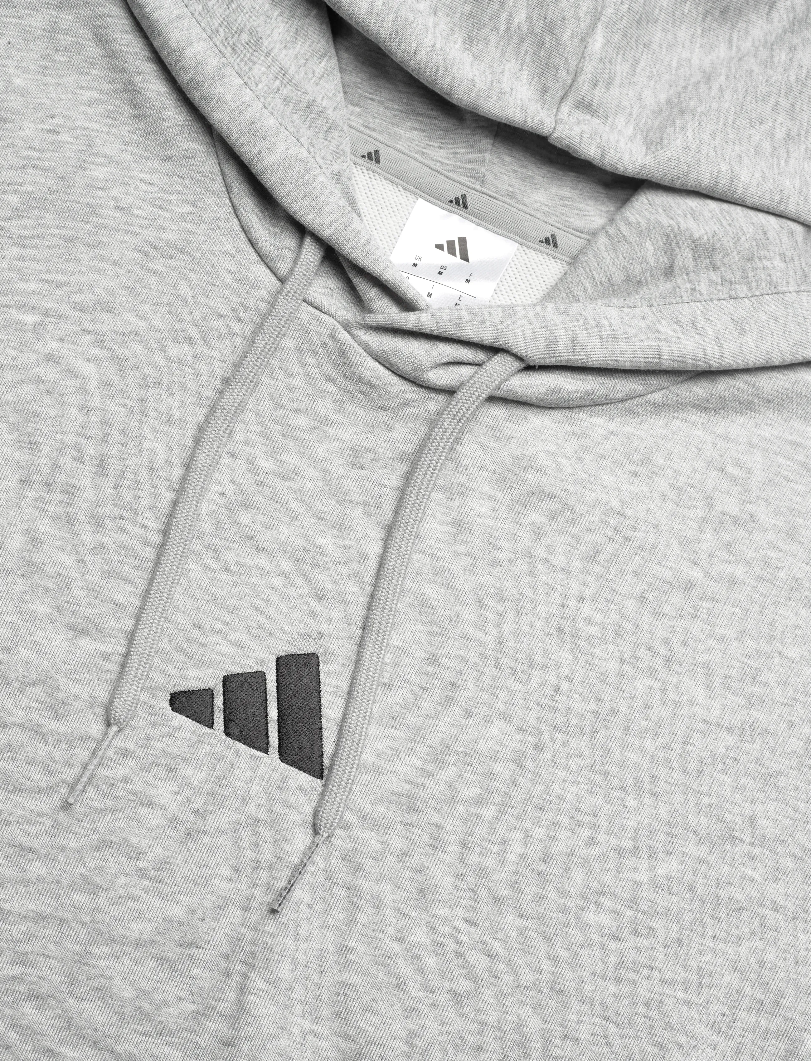 adidas Sportswear - M 3S FT HD - pulls a capuche - mgreyh/black - 4
