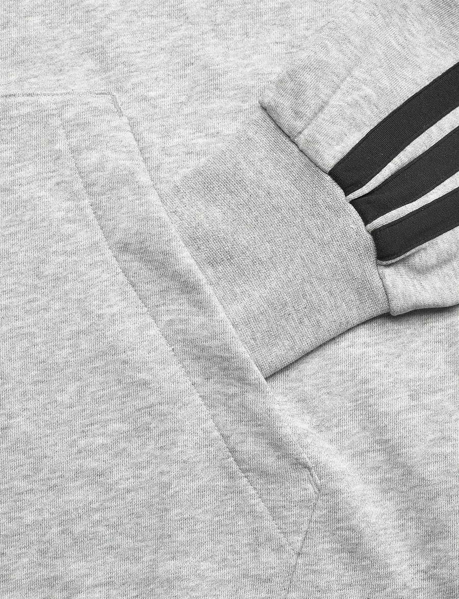 adidas Sportswear - M 3S FT HD - pulls a capuche - mgreyh/black - 5