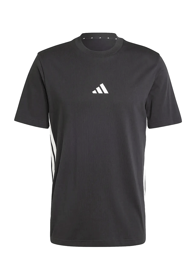adidas Sportswear - M 3S SJ T - t-shirts - black/white - 1
