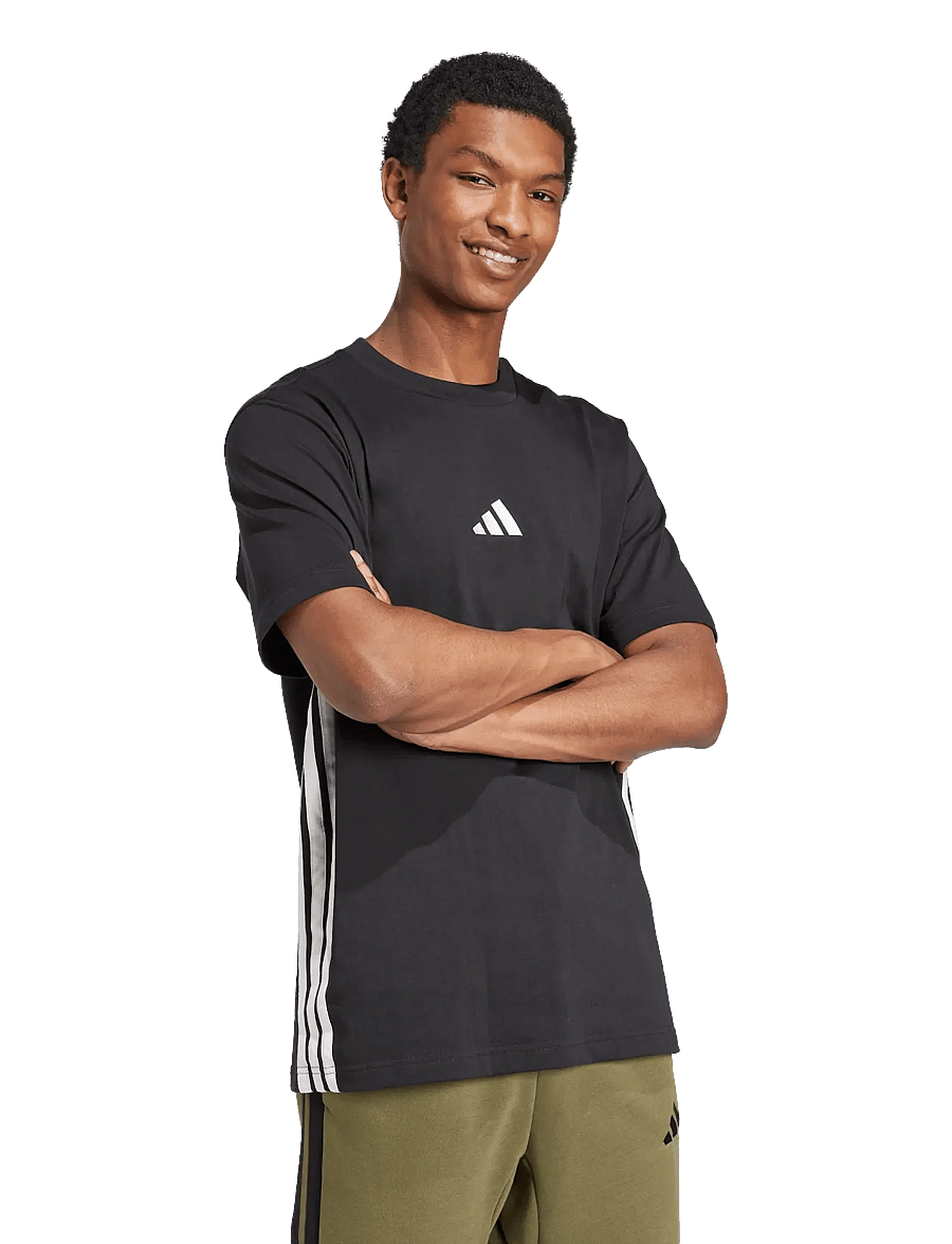adidas Sportswear - M 3S SJ T - hemden - black/white - 0