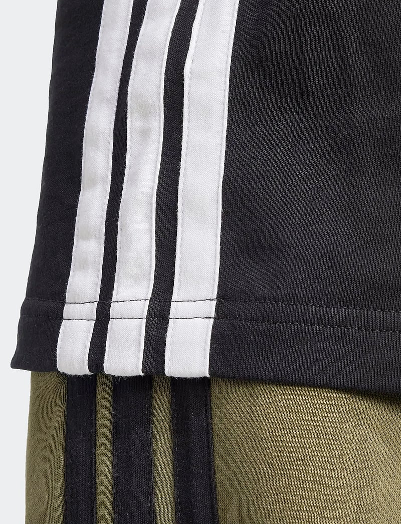 adidas Sportswear - M 3S SJ T - t-shirts - black/white - 3