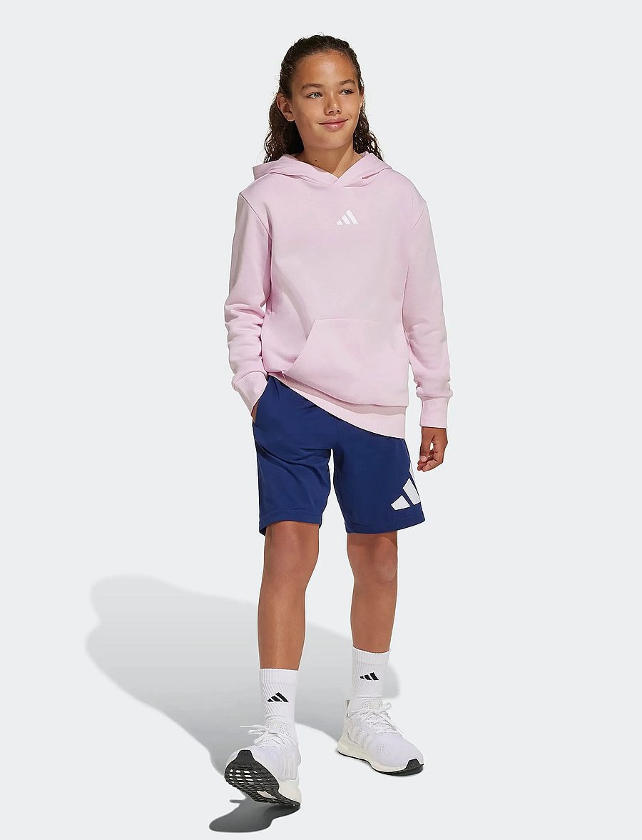 adidas Sportswear - J BL KN SH 210 - treninginiai šortai - dkblue/white - 0