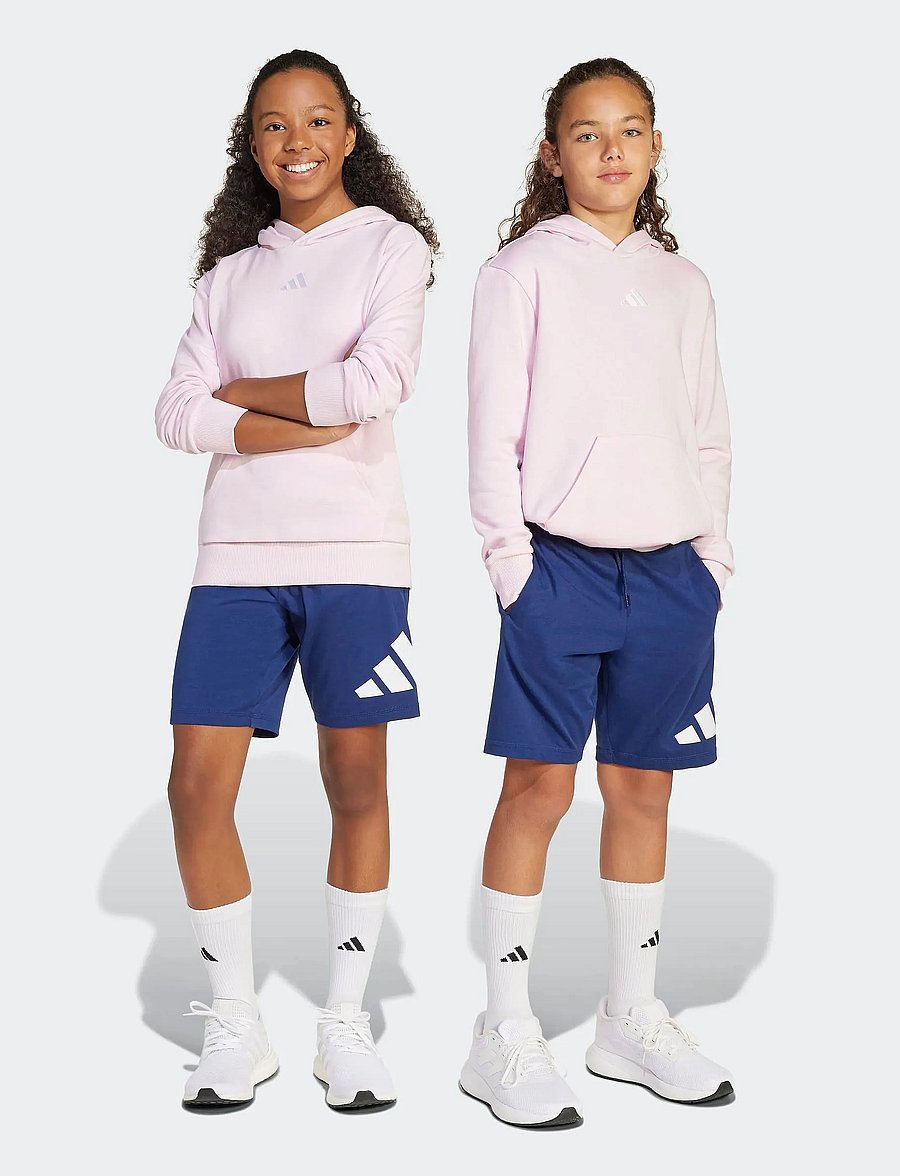 adidas Sportswear - J BL KN SH 210 - treninginiai šortai - dkblue/white - 4
