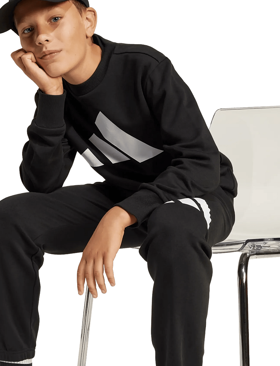 adidas Sportswear - J BL FL JOG 240 - trainingsanzug - black/white - 0