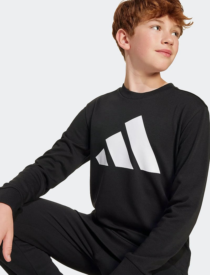 adidas Sportswear - J BL FT JOG 240 - treniņtērpi un divdaļīgi komplekti - black/white - 5